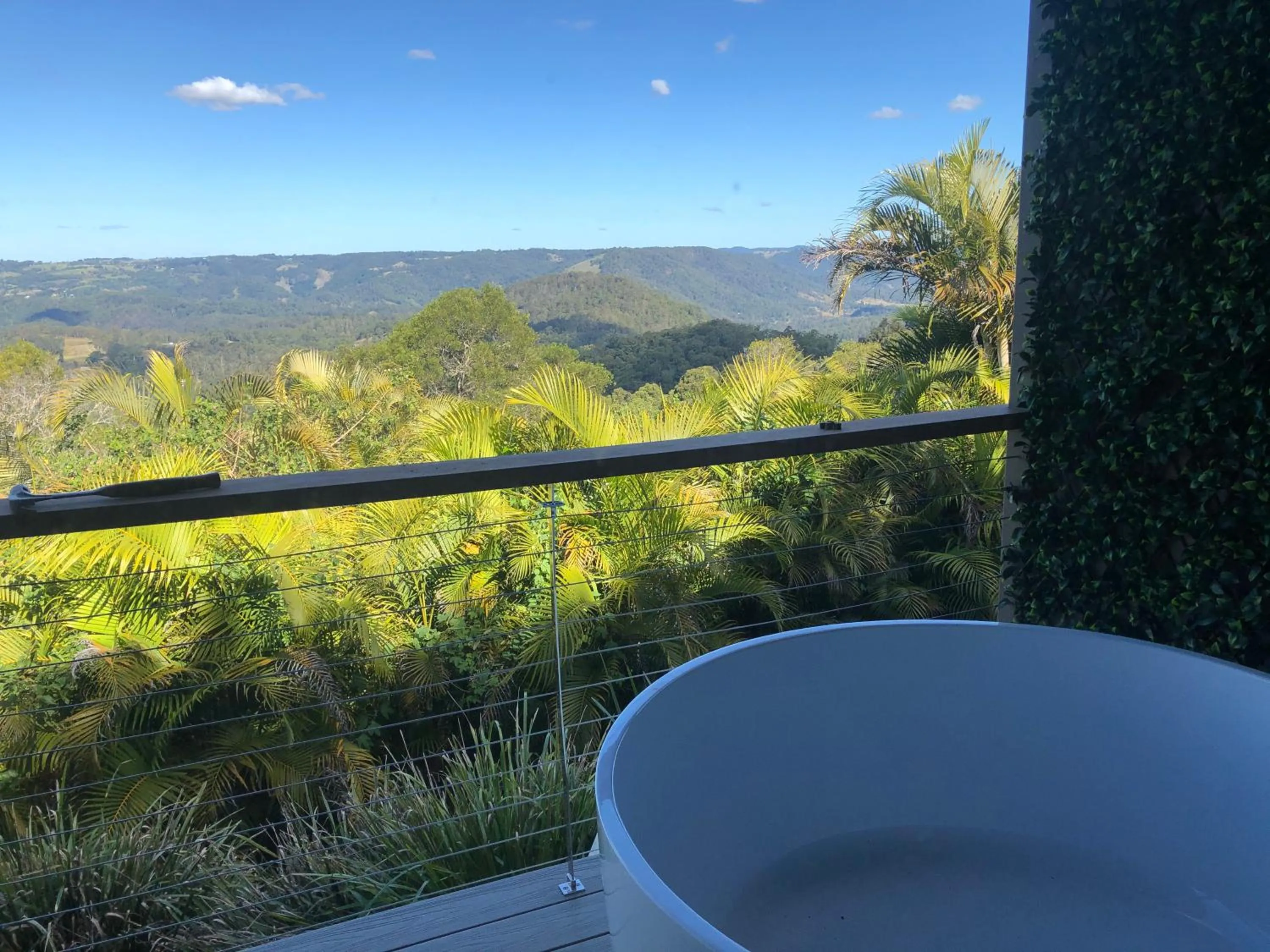 Mountain view in Maleny Luxury Cottages