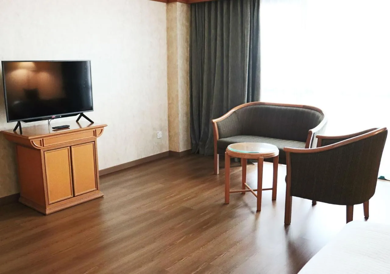 Seating area in Grand Palace Hotel