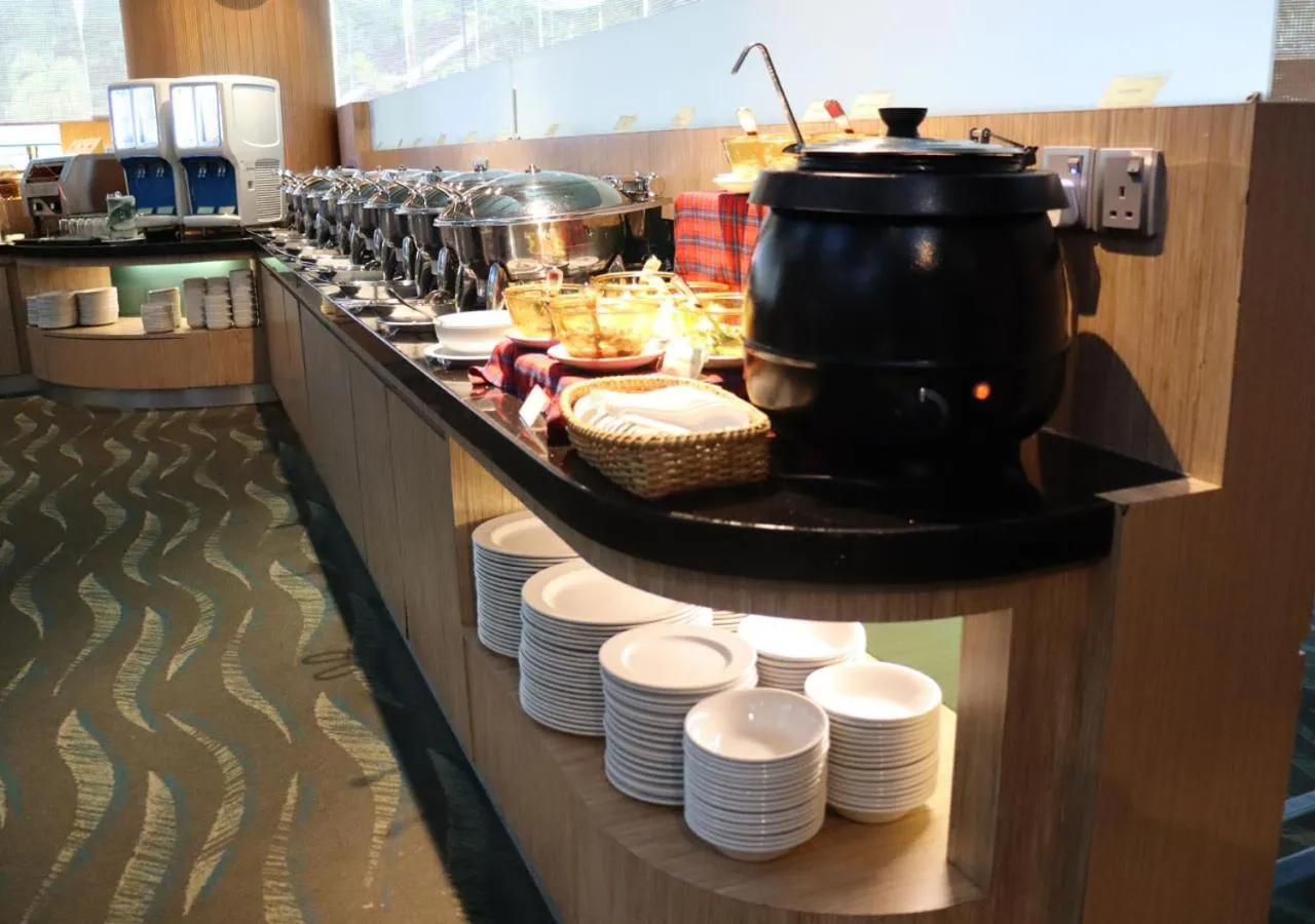 Buffet breakfast in Grand Palace Hotel