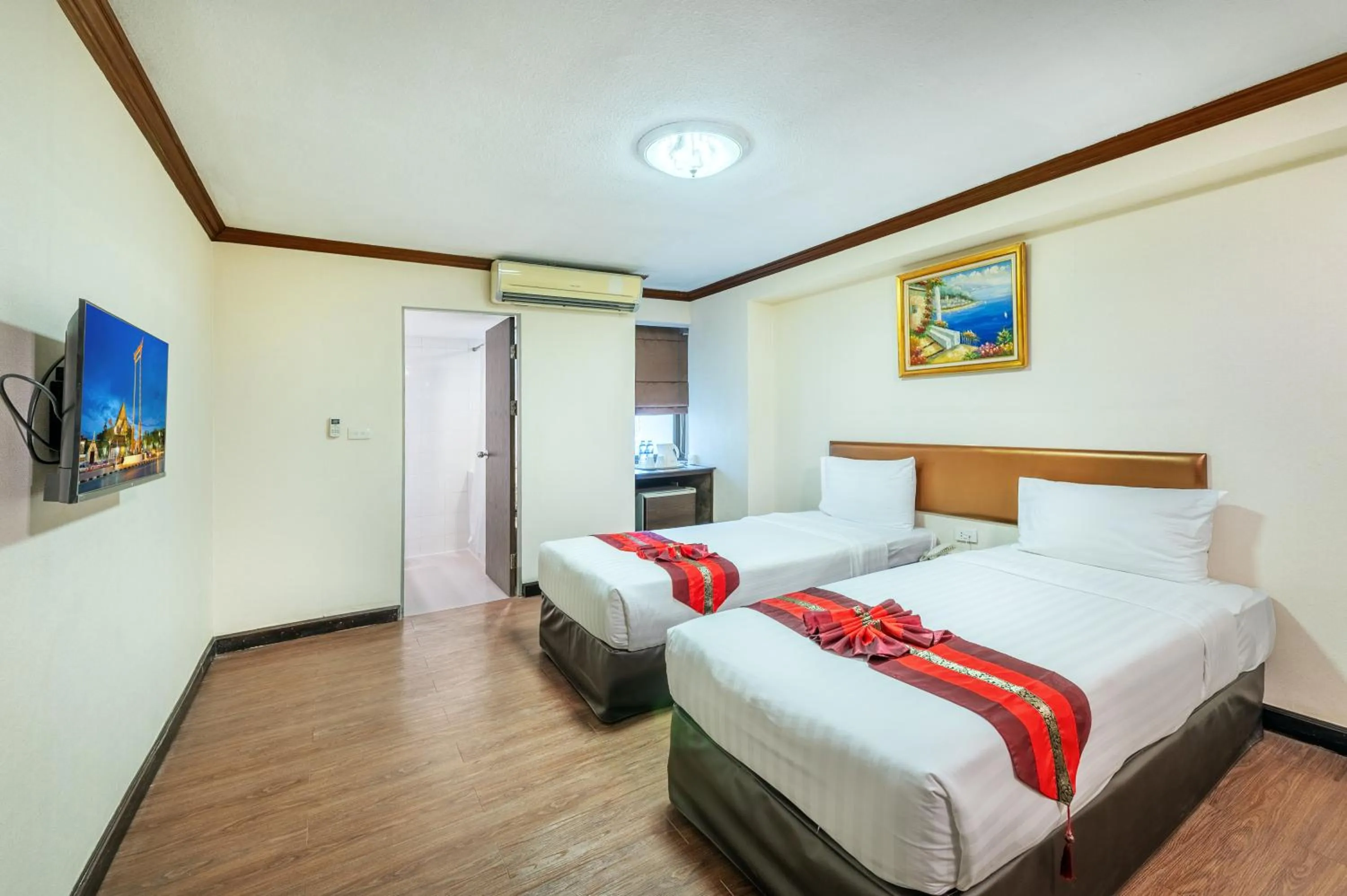 Photo of the whole room, Bed in NASA BANGKOK - Airport Rail Link Ramkhamhang