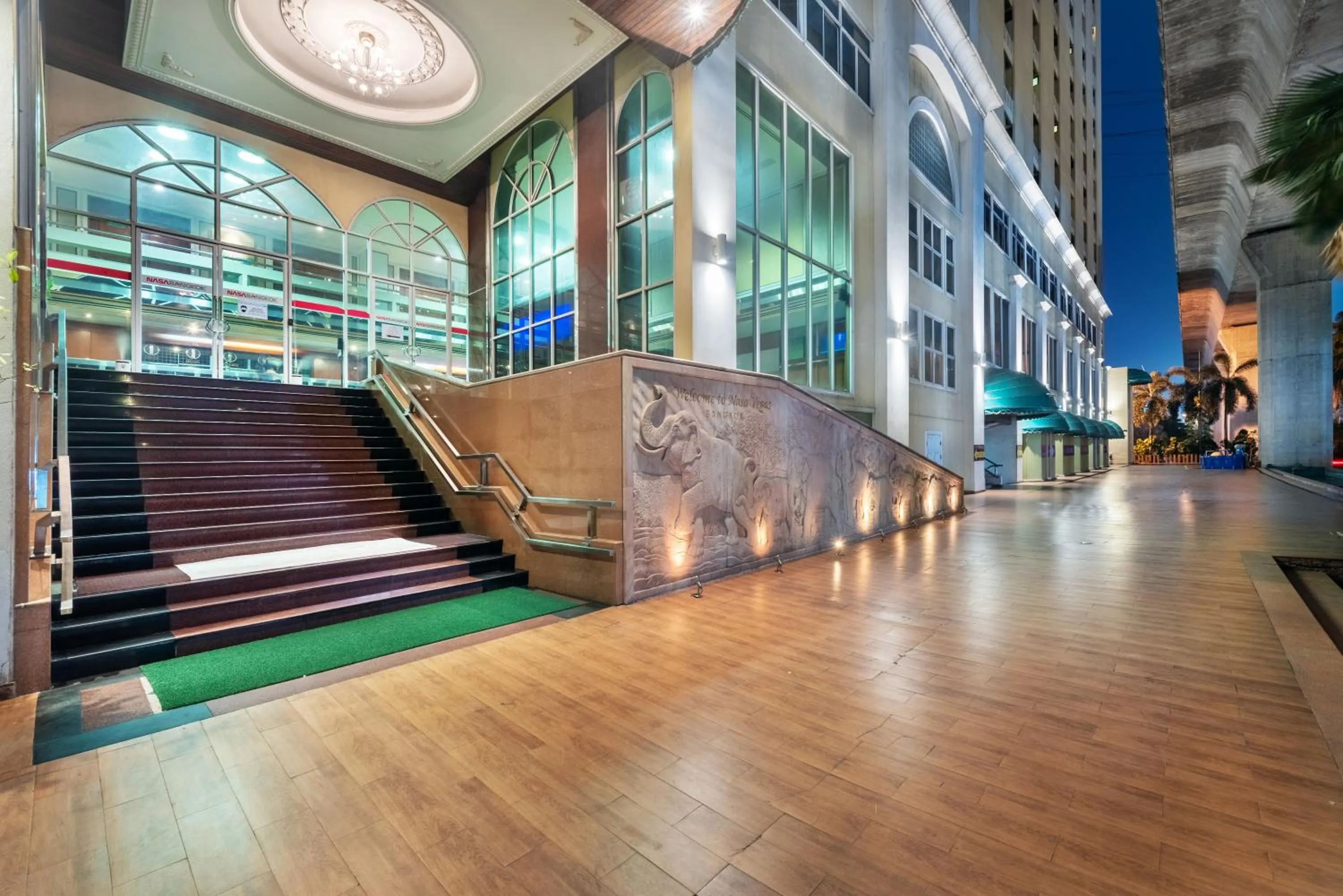 Facade/entrance in NASA BANGKOK - Airport Rail Link Ramkhamhang