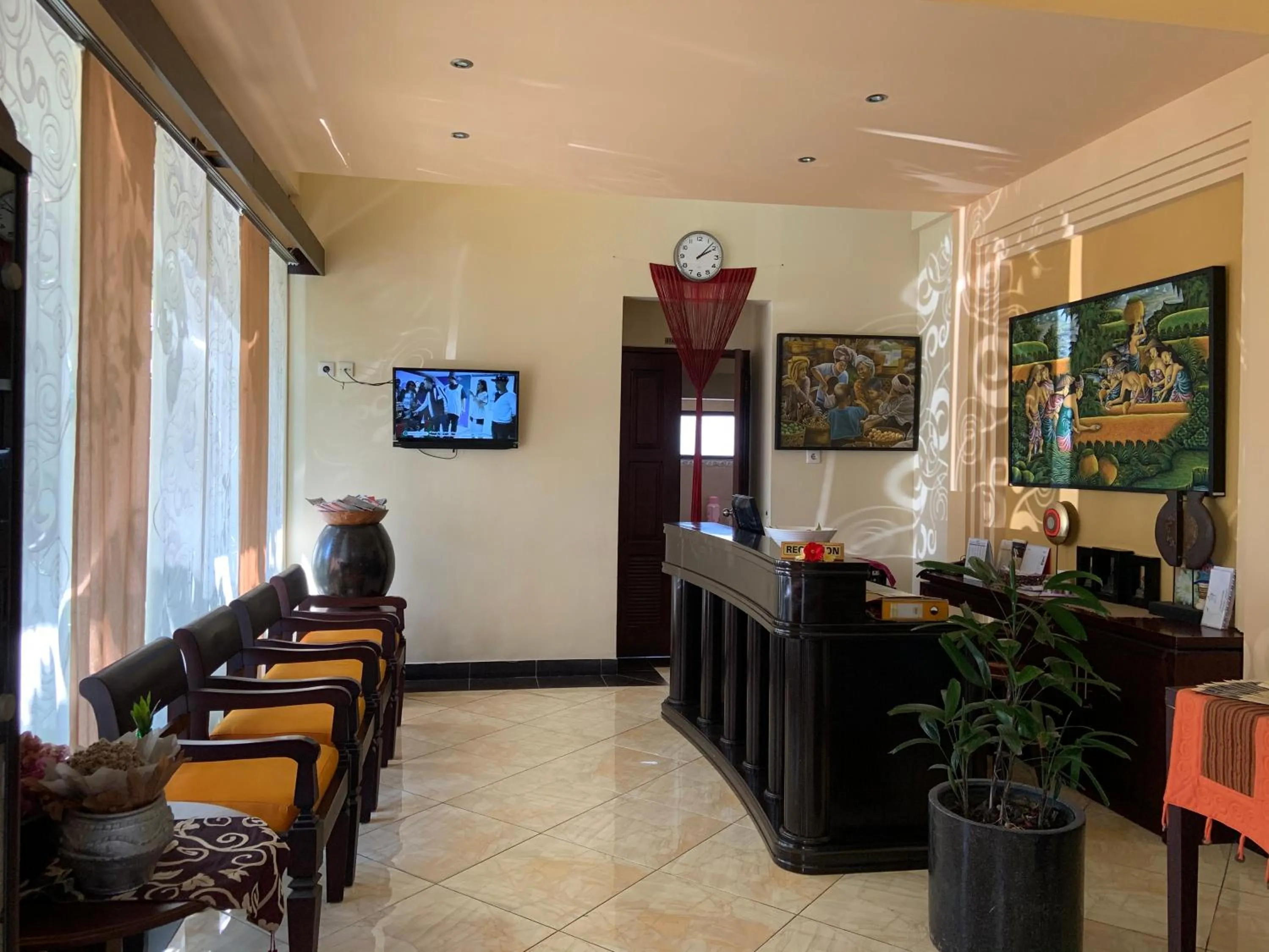 Lobby or reception in Nirwana Suites