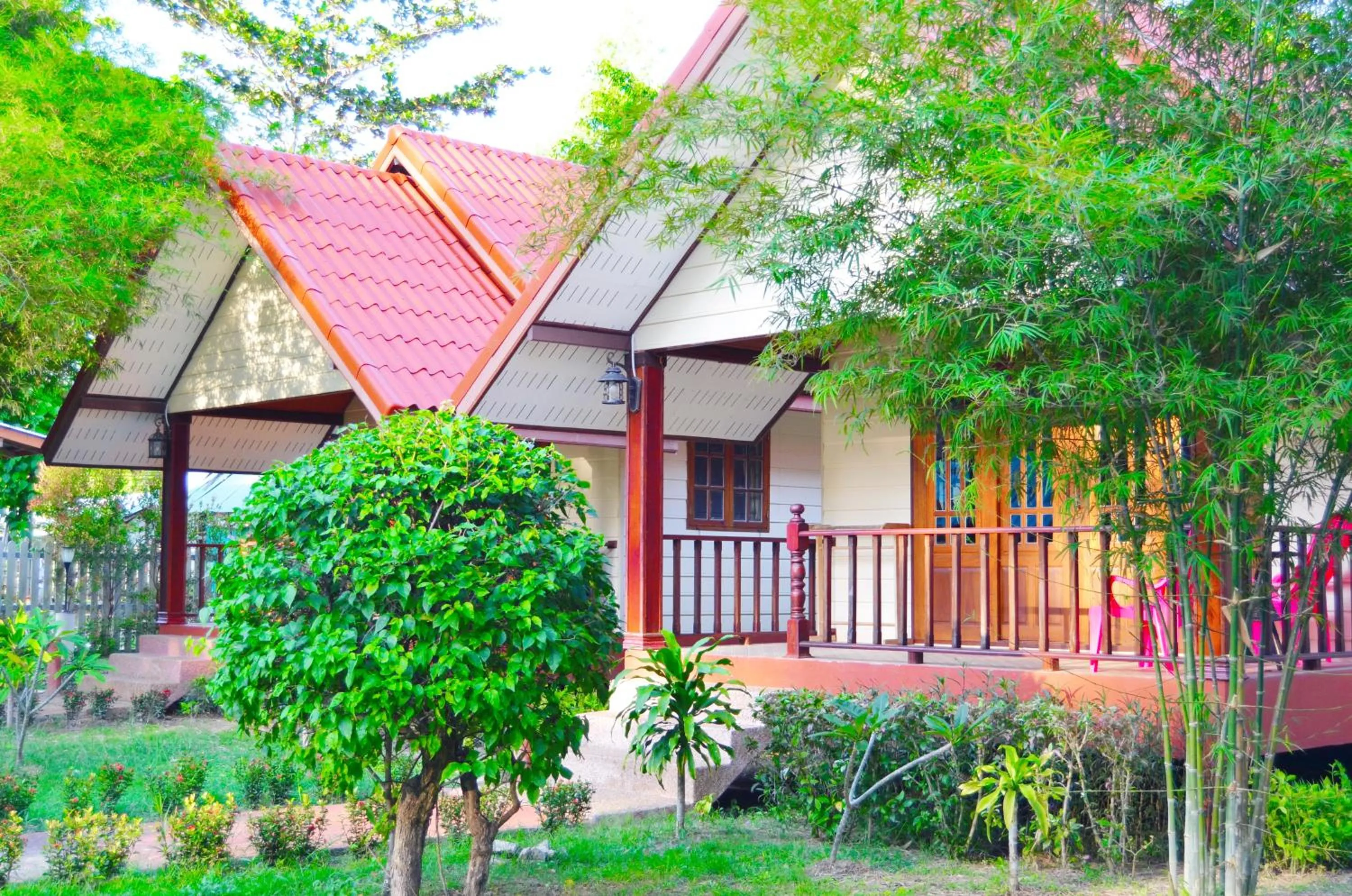 Property building in Sayang Beach Resort Koh Lanta