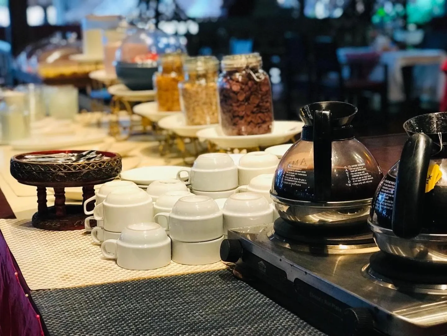 Breakfast in Sayang Beach Resort Koh Lanta