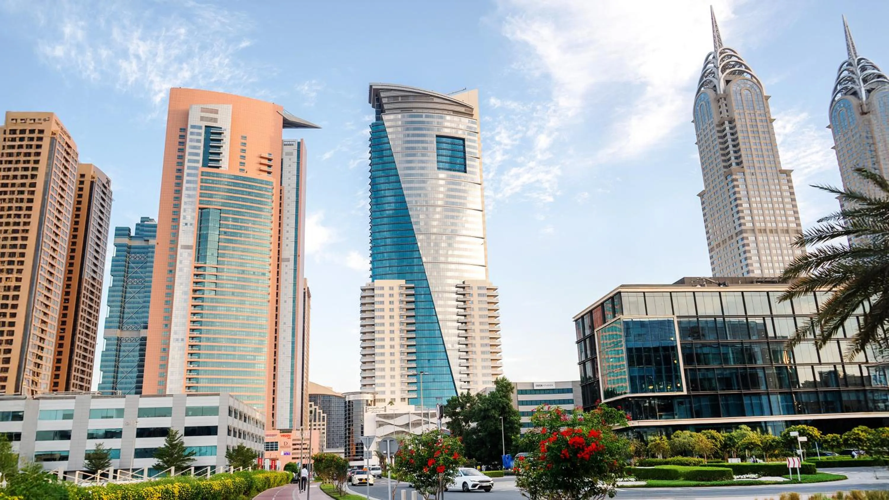 Property building in Staybridge Suites Dubai Internet City by IHG