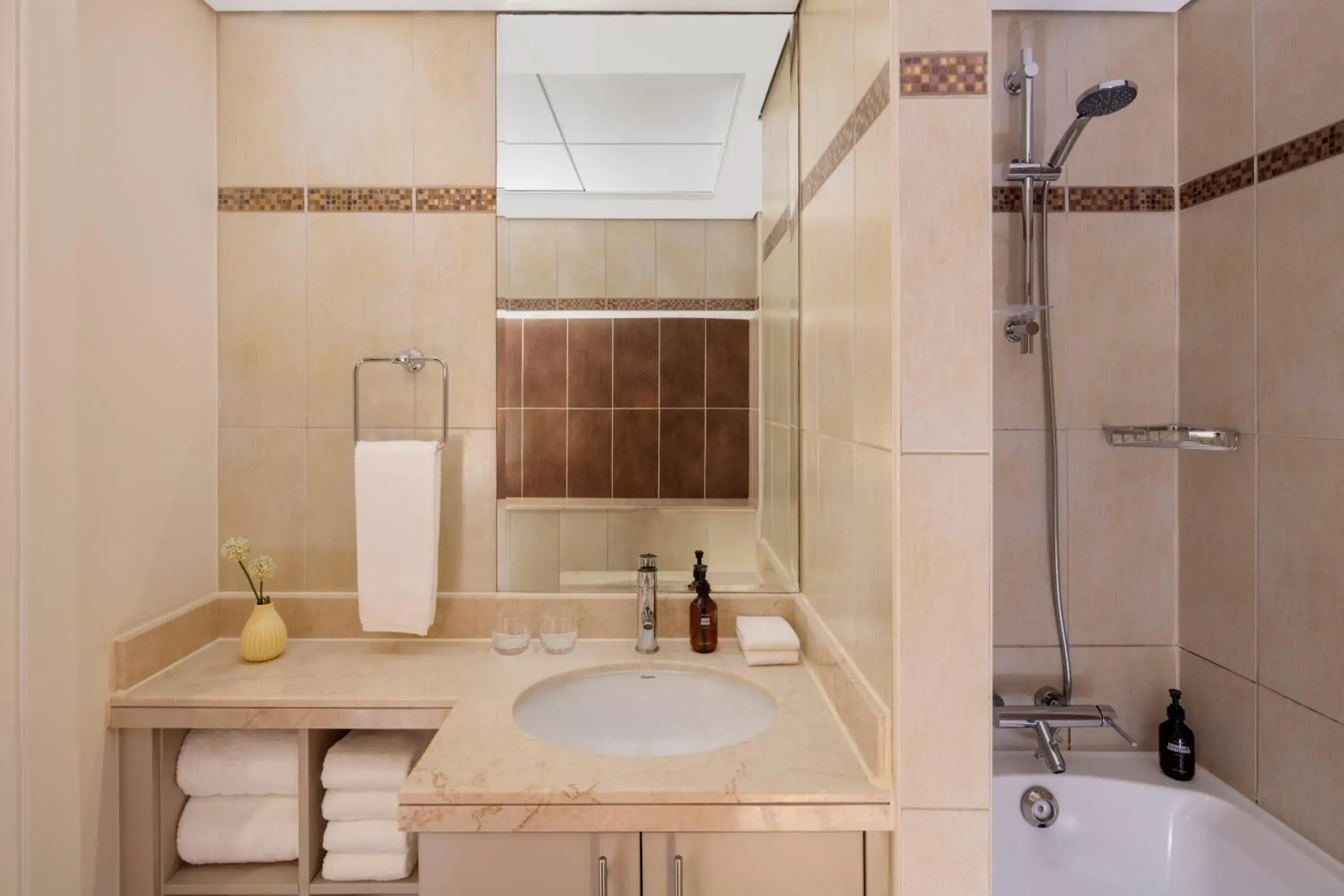 Bathroom in Staybridge Suites Dubai Internet City by IHG Bathroom in Staybridge Suites Dubai Internet City by IHG