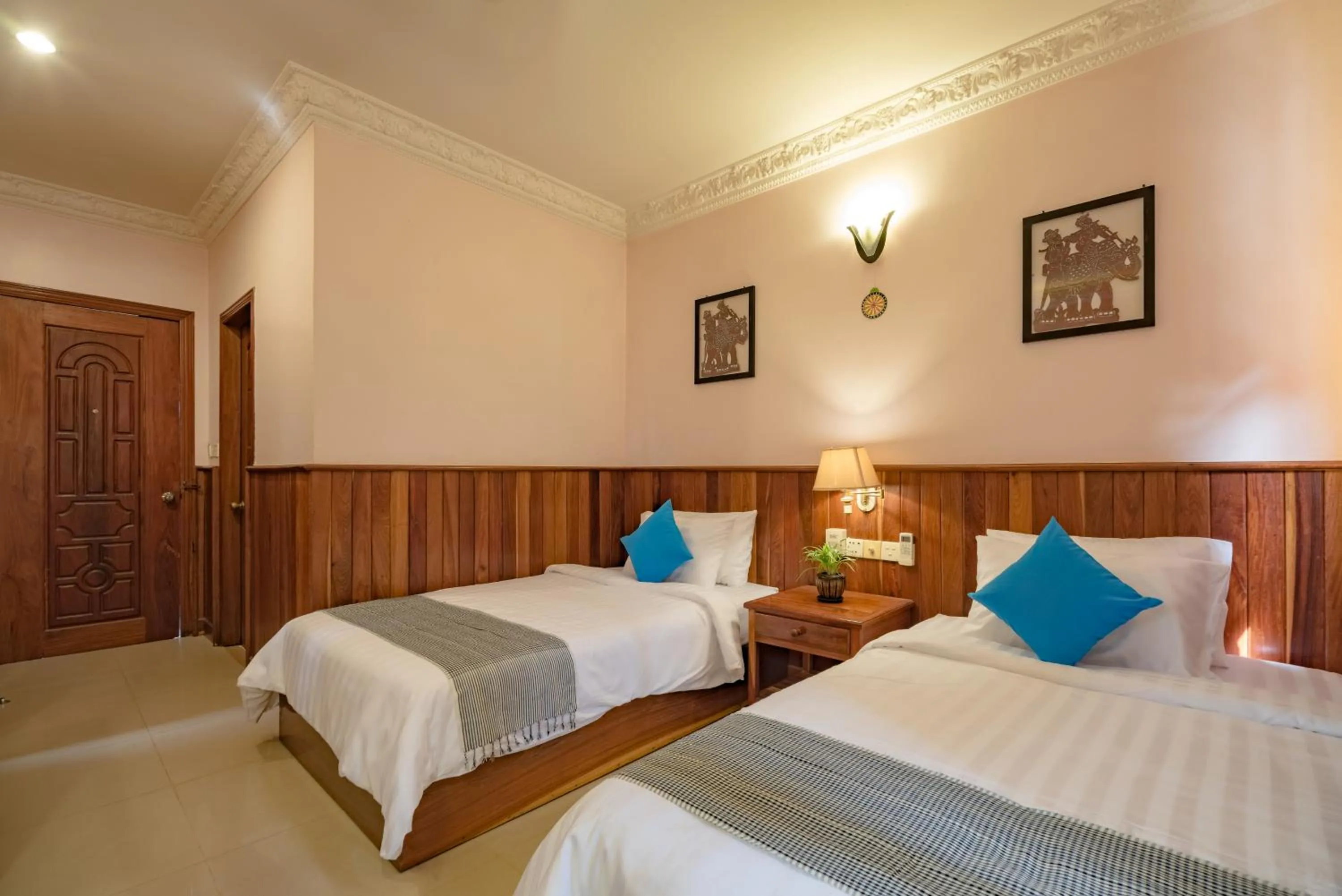 Photo of the whole room, Bed in The Siem Reap Chilled Backpacker