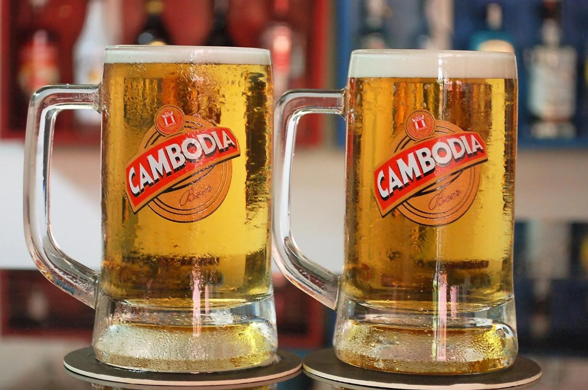 Alcoholic drinks in The Siem Reap Chilled Backpacker