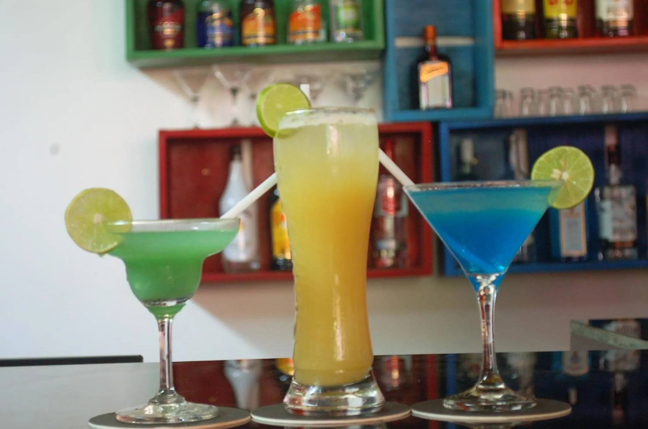 Alcoholic drinks in The Siem Reap Chilled Backpacker