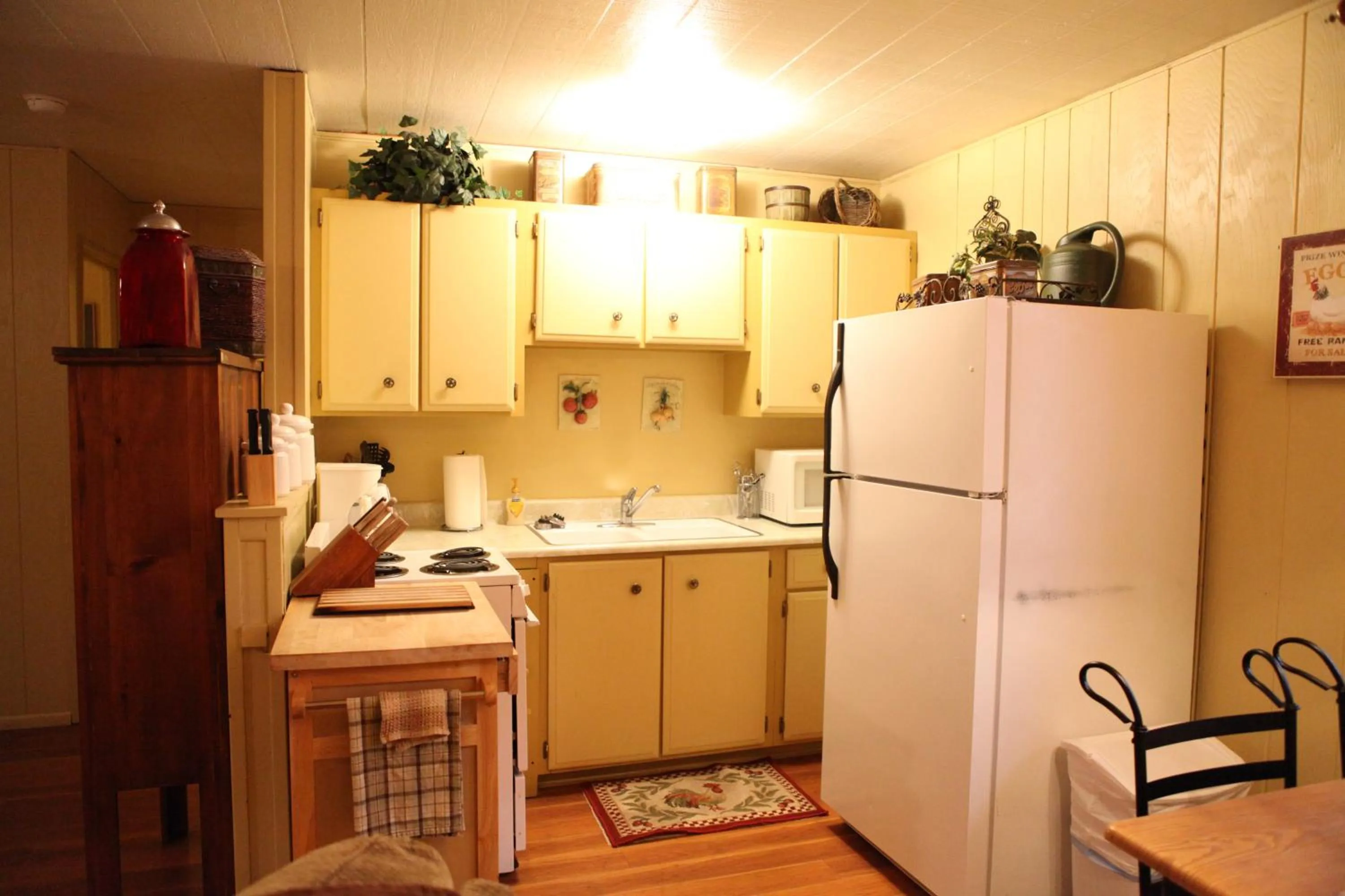Kitchen or kitchenette in Adair Springs Cabin