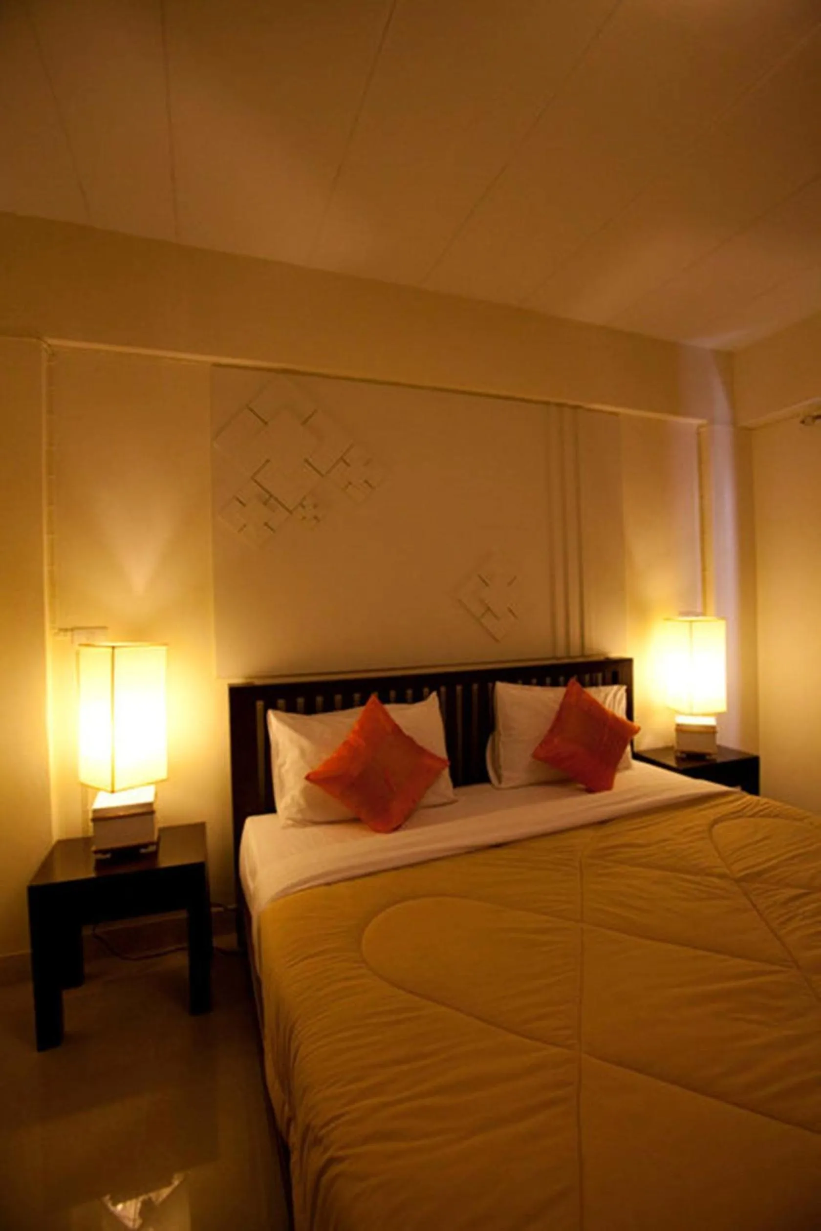 Bed in Yindee Stylish Guesthouse