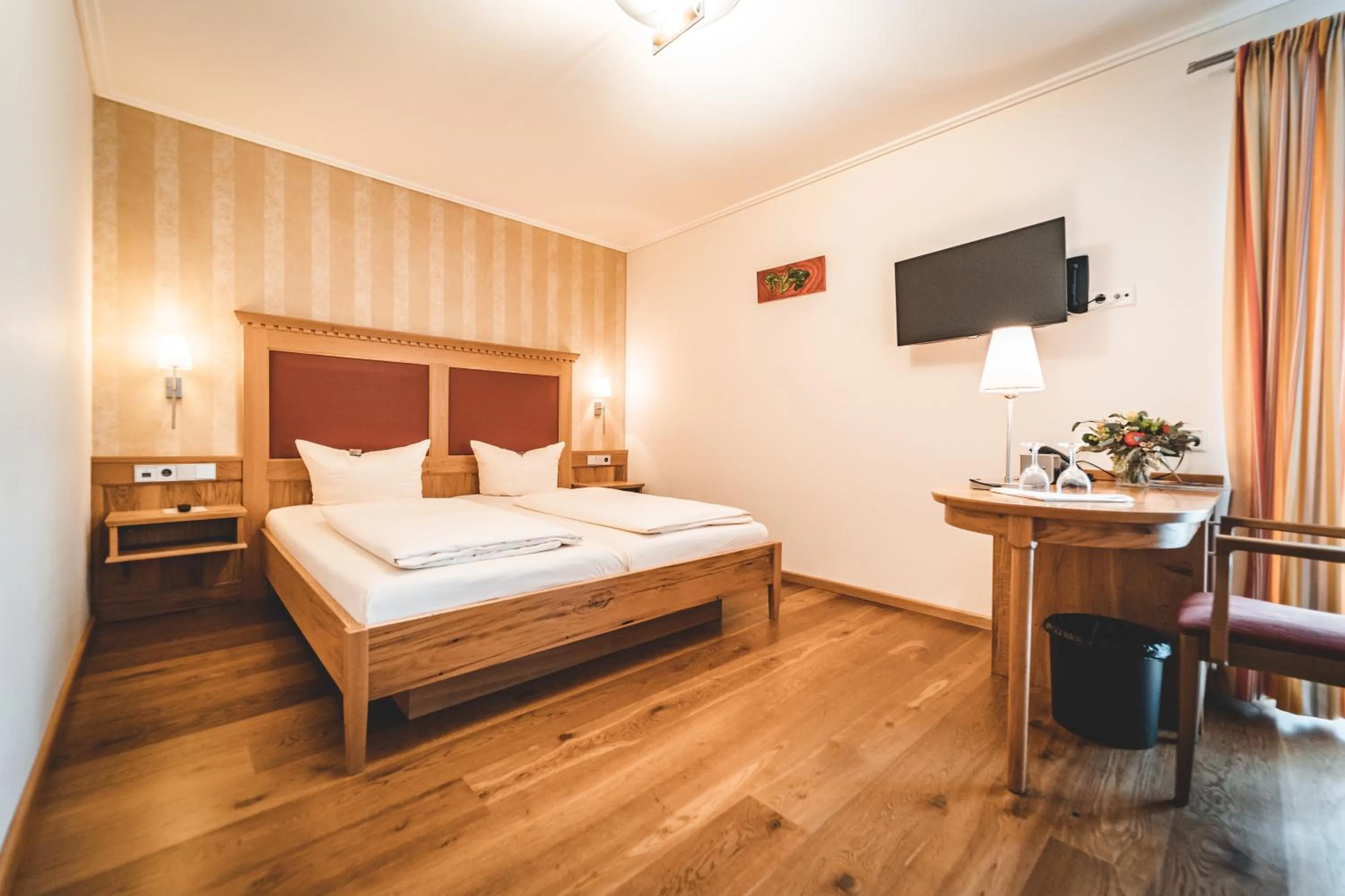 Photo of the whole room, Bed in Hotel & Gasthof Löwen