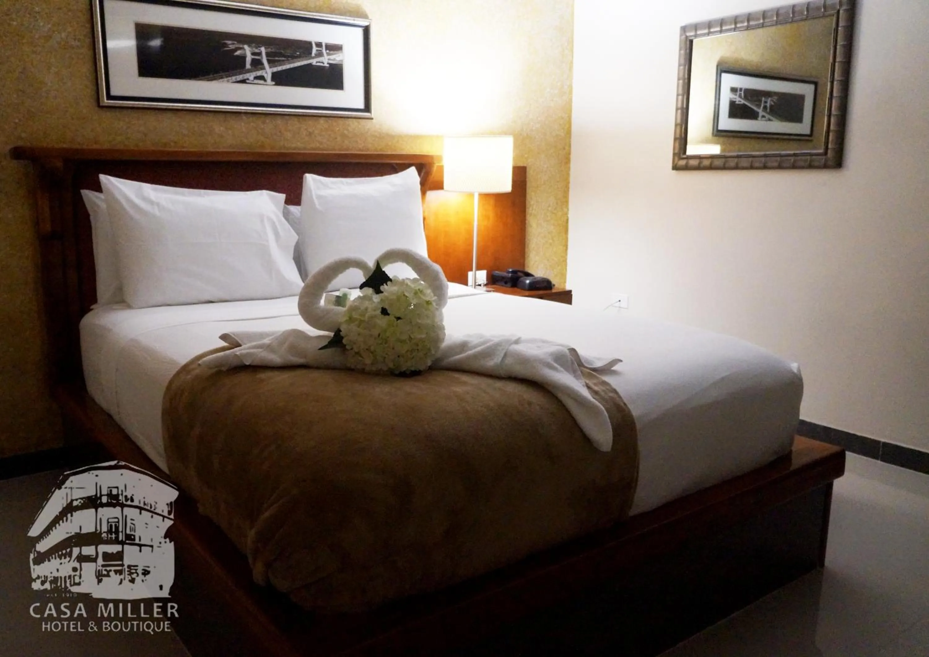 Bed in Hotel Casa Miller