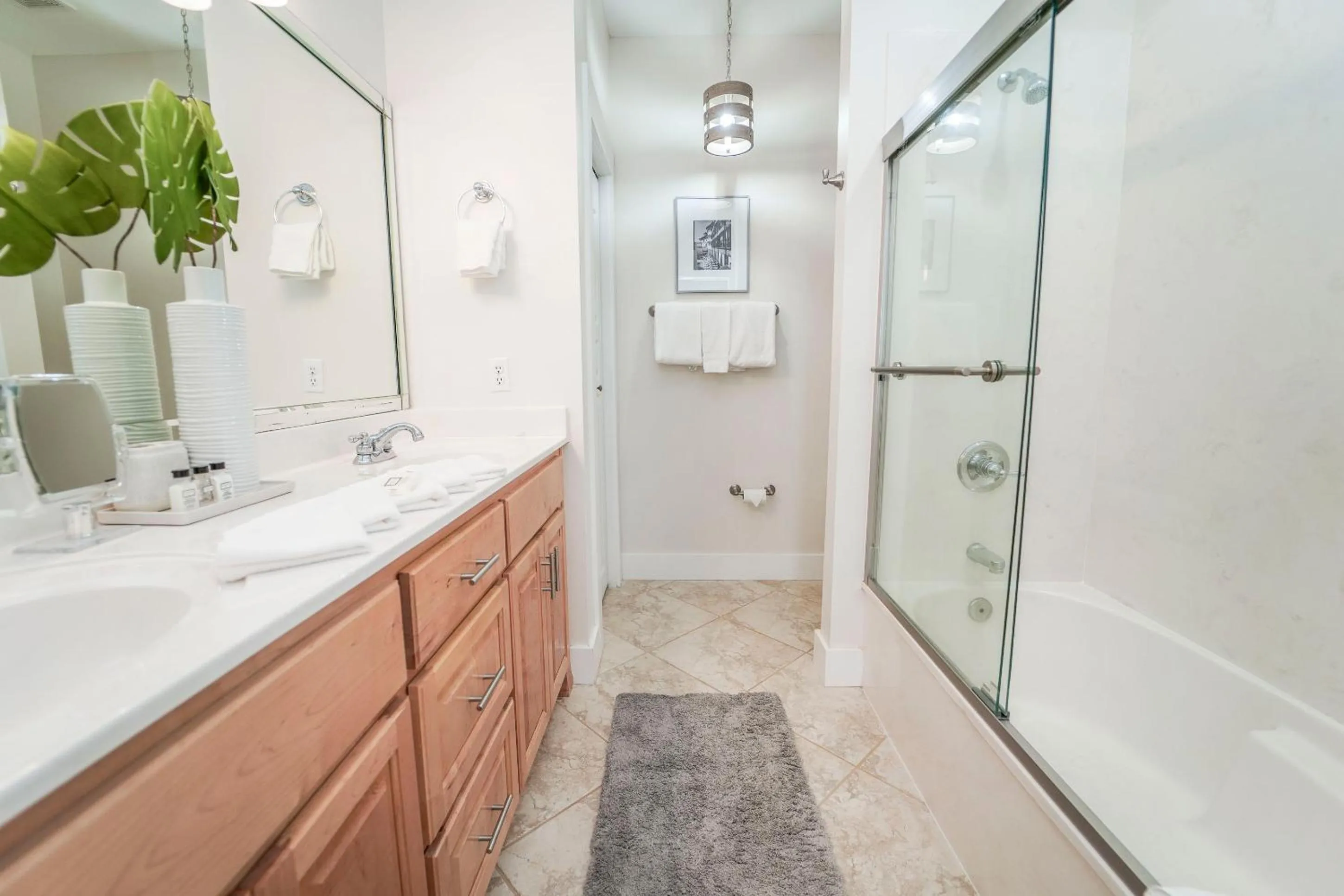 Shower in 30A Beach House - Mar Chiquita