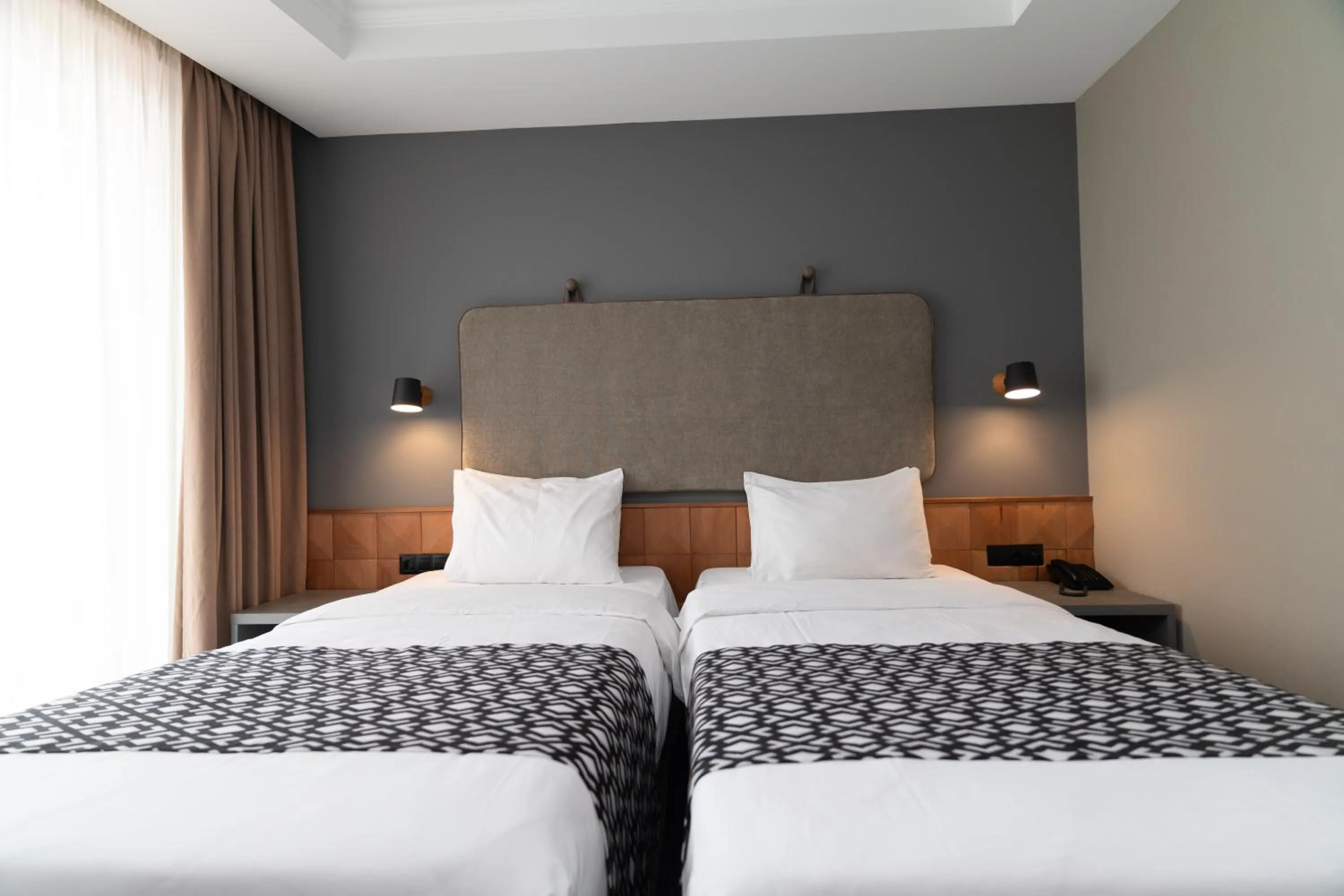 Bed in Amante Narikala Boutique Hotel