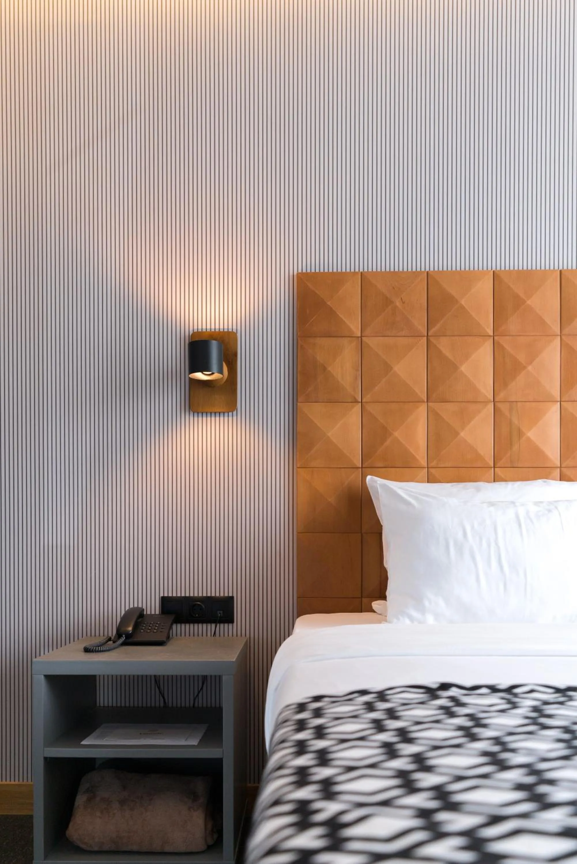 Bed in Amante Narikala Boutique Hotel