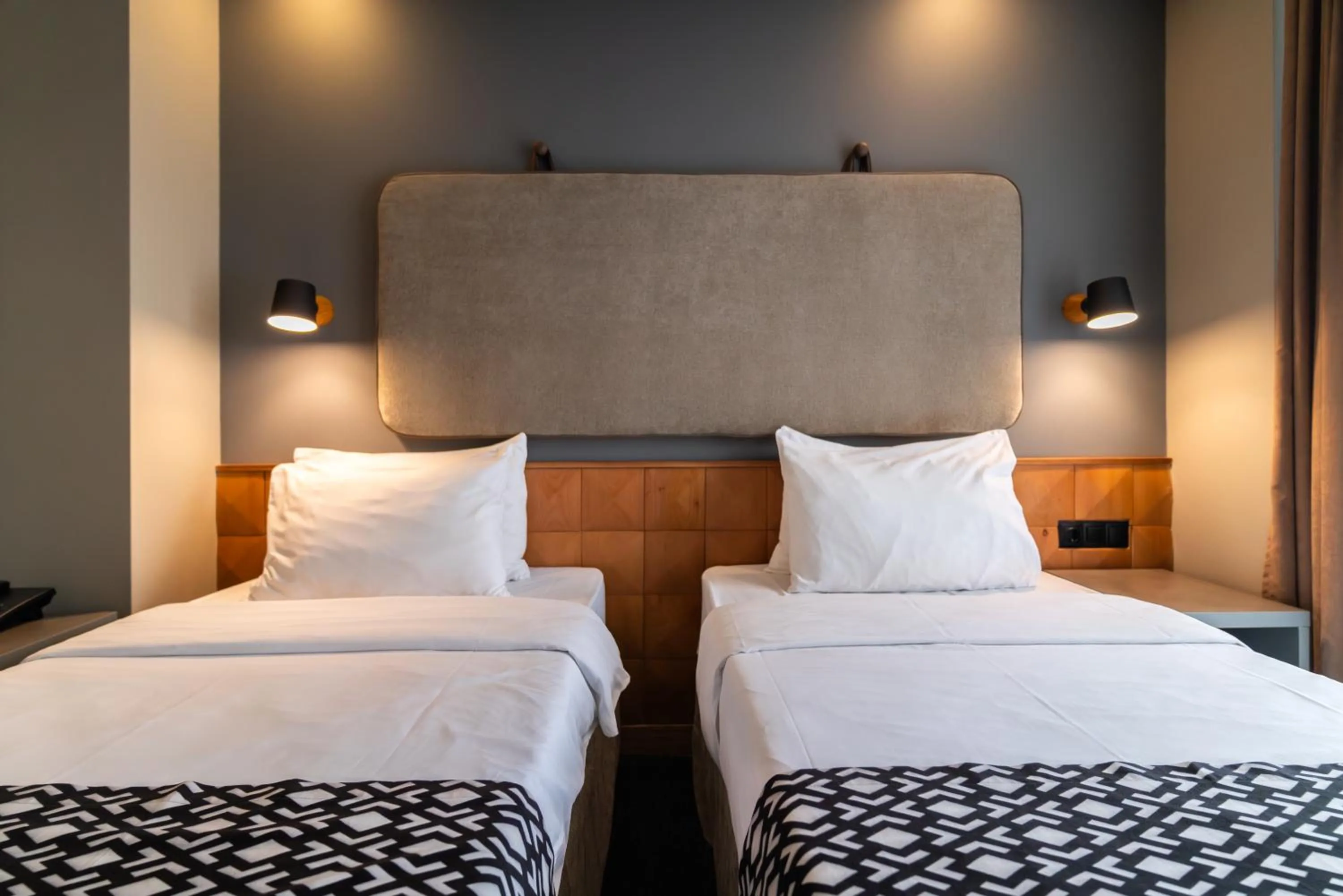 Bed in Amante Narikala Boutique Hotel