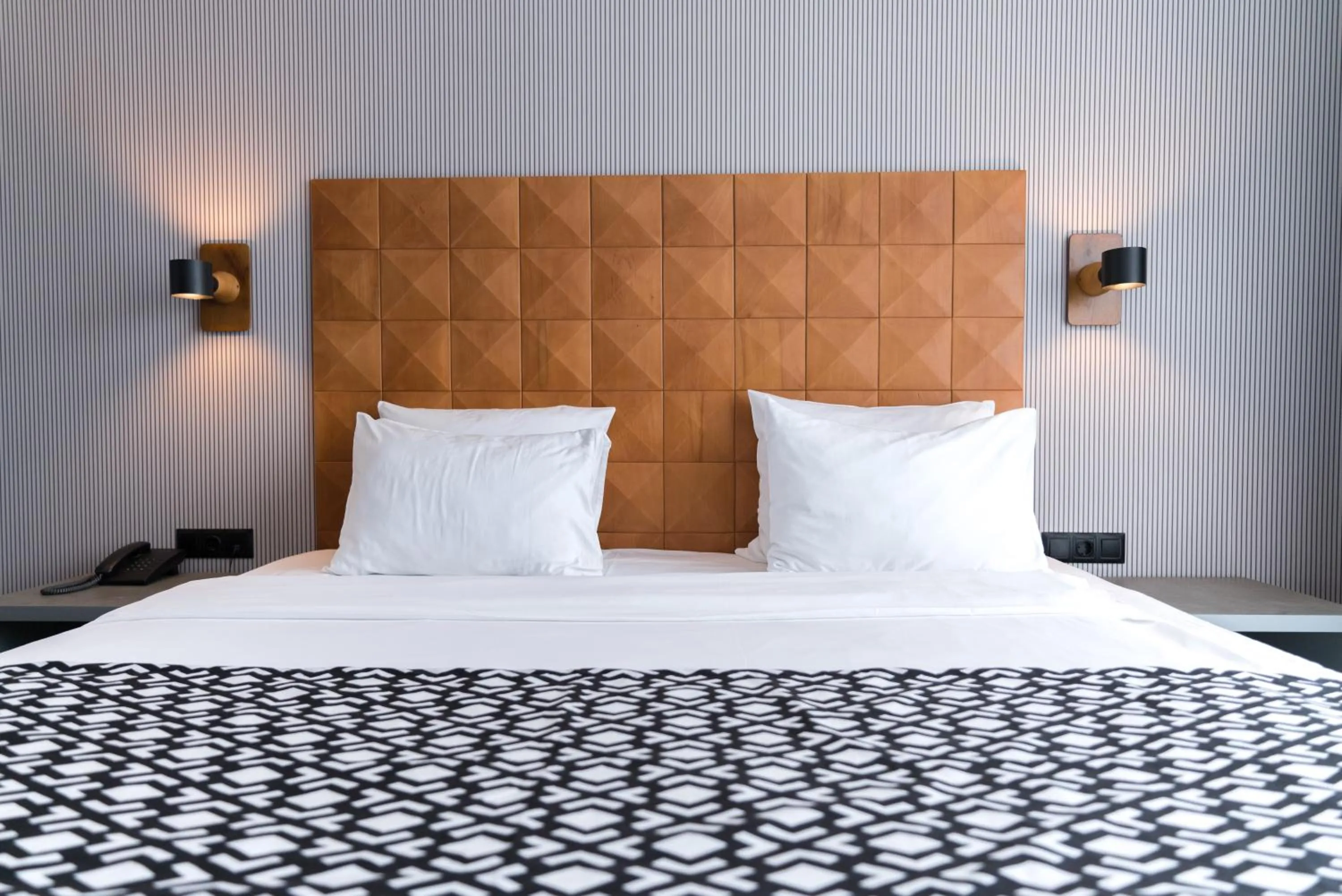 Bed in Amante Narikala Boutique Hotel