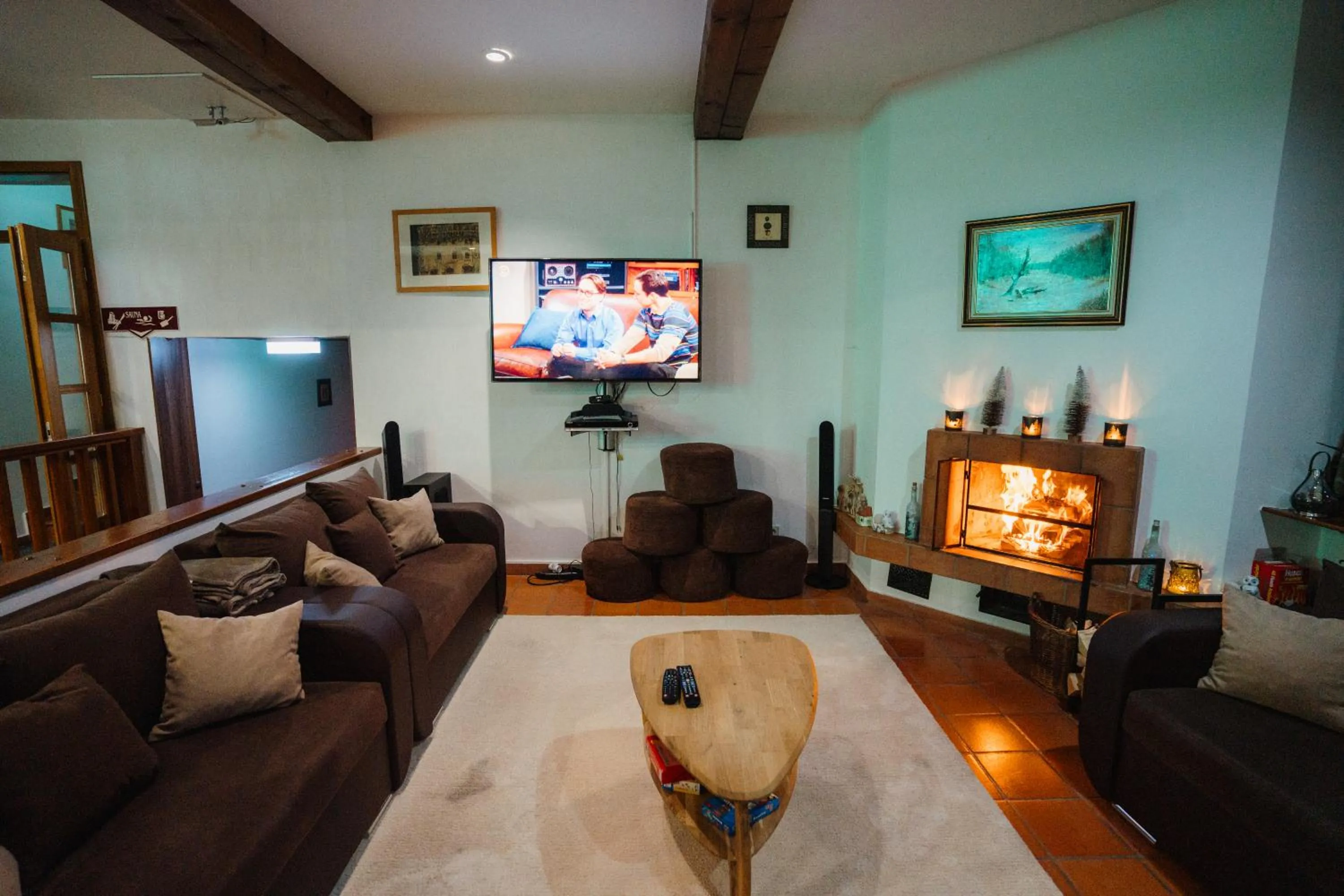 Living room in BS-Ötscher Hotel