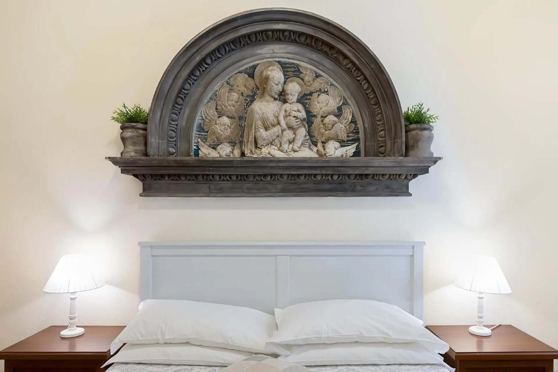 Decorative detail, Bed in Guesthouse Bel Duomo