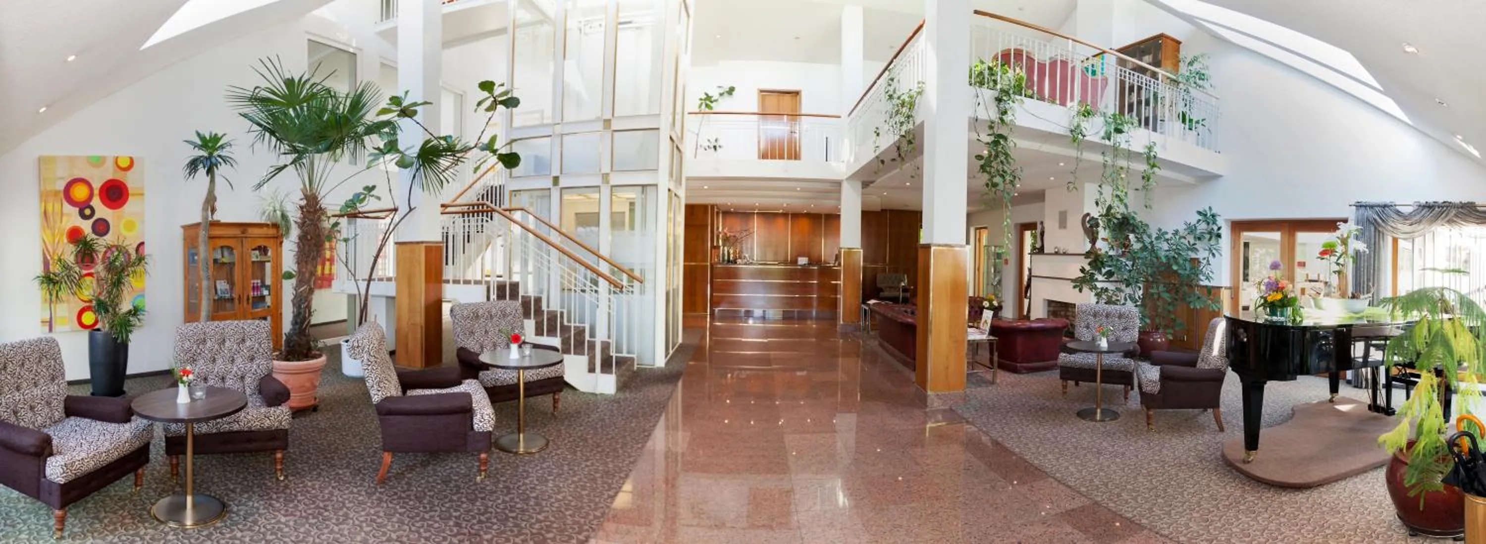 Lobby or reception in Romantik Hotel Johanniter-Kreuz