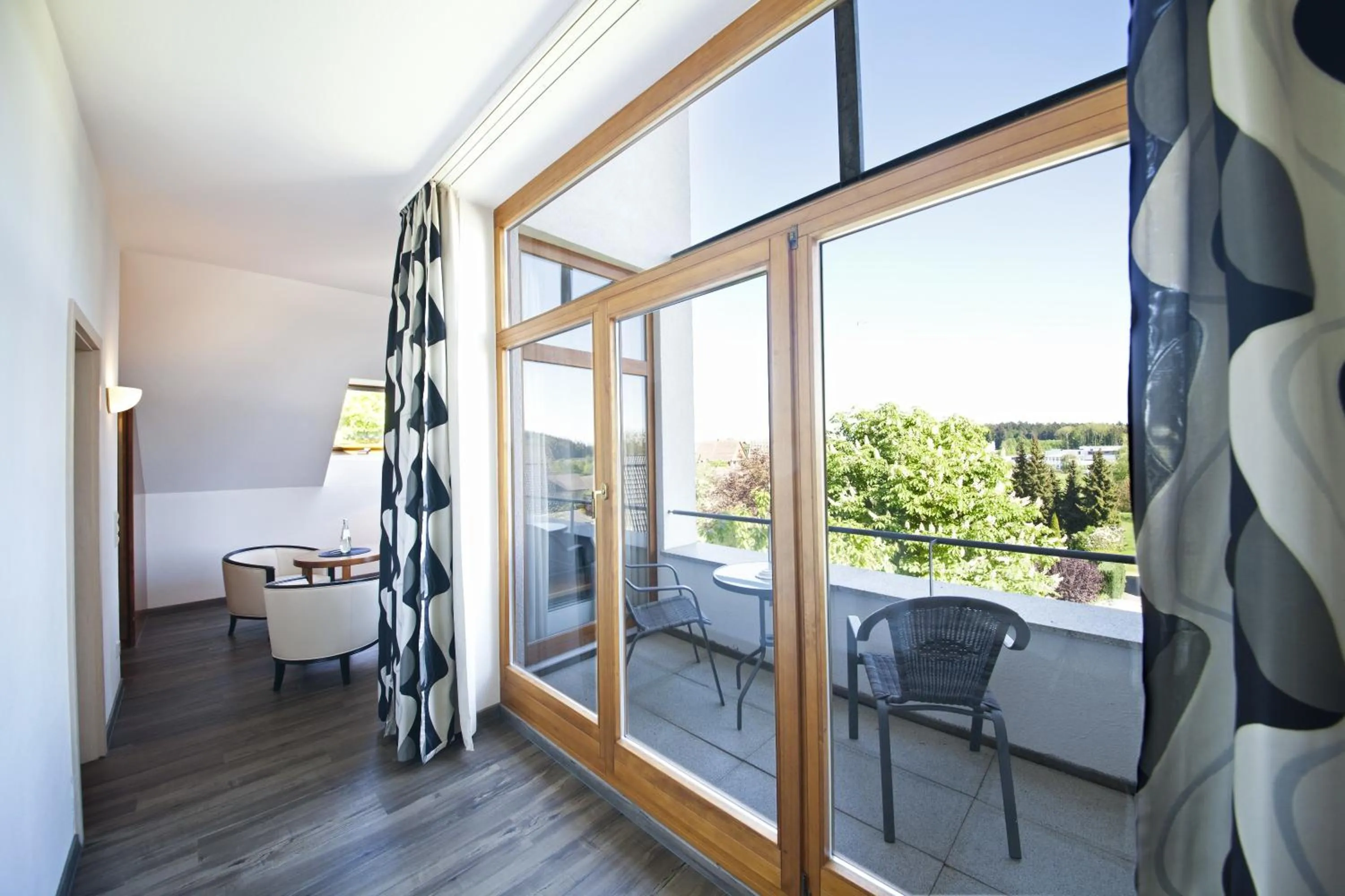 Balcony/Terrace in Romantik Hotel Johanniter-Kreuz