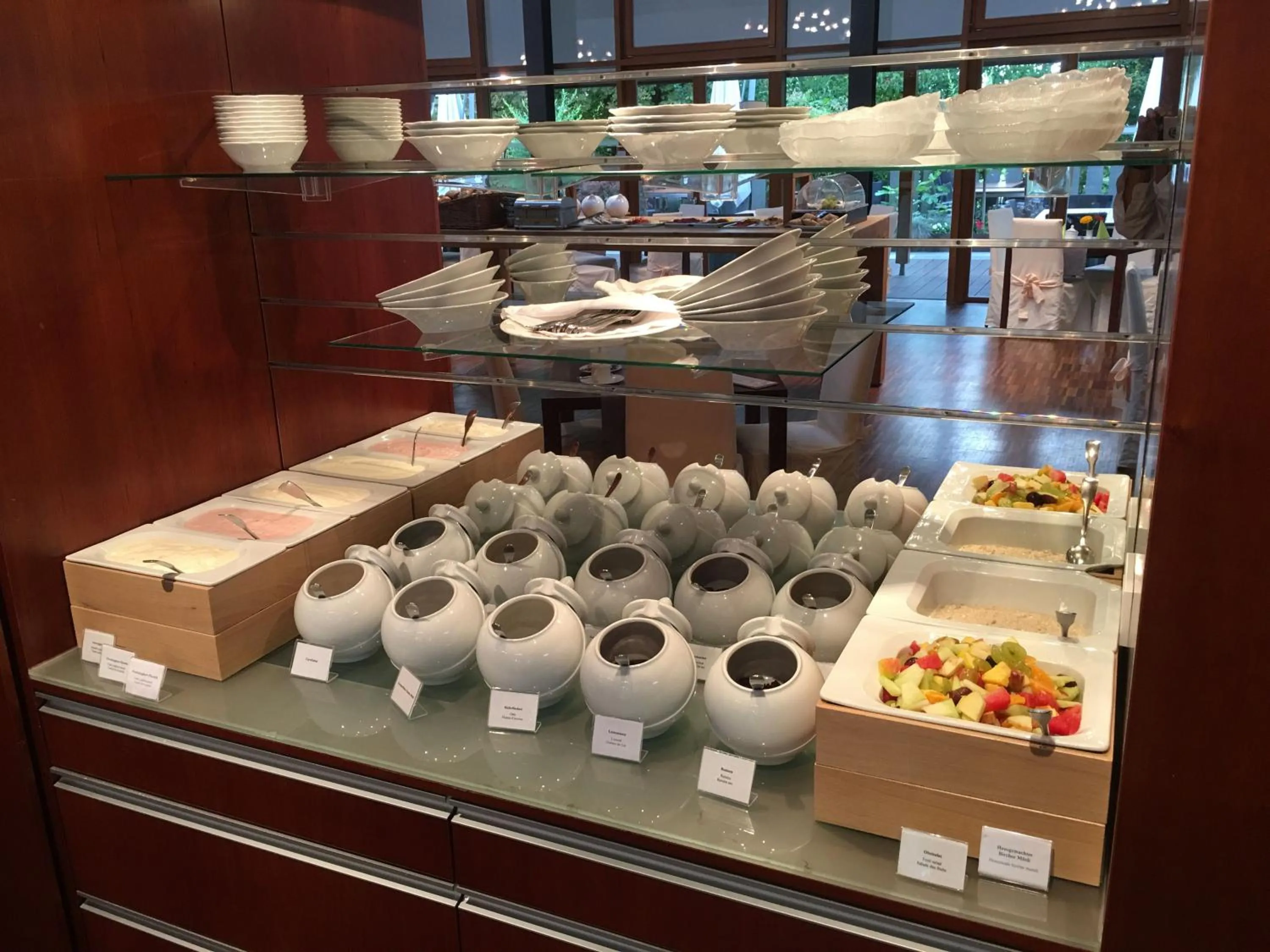 Buffet breakfast in Romantik Hotel Johanniter-Kreuz