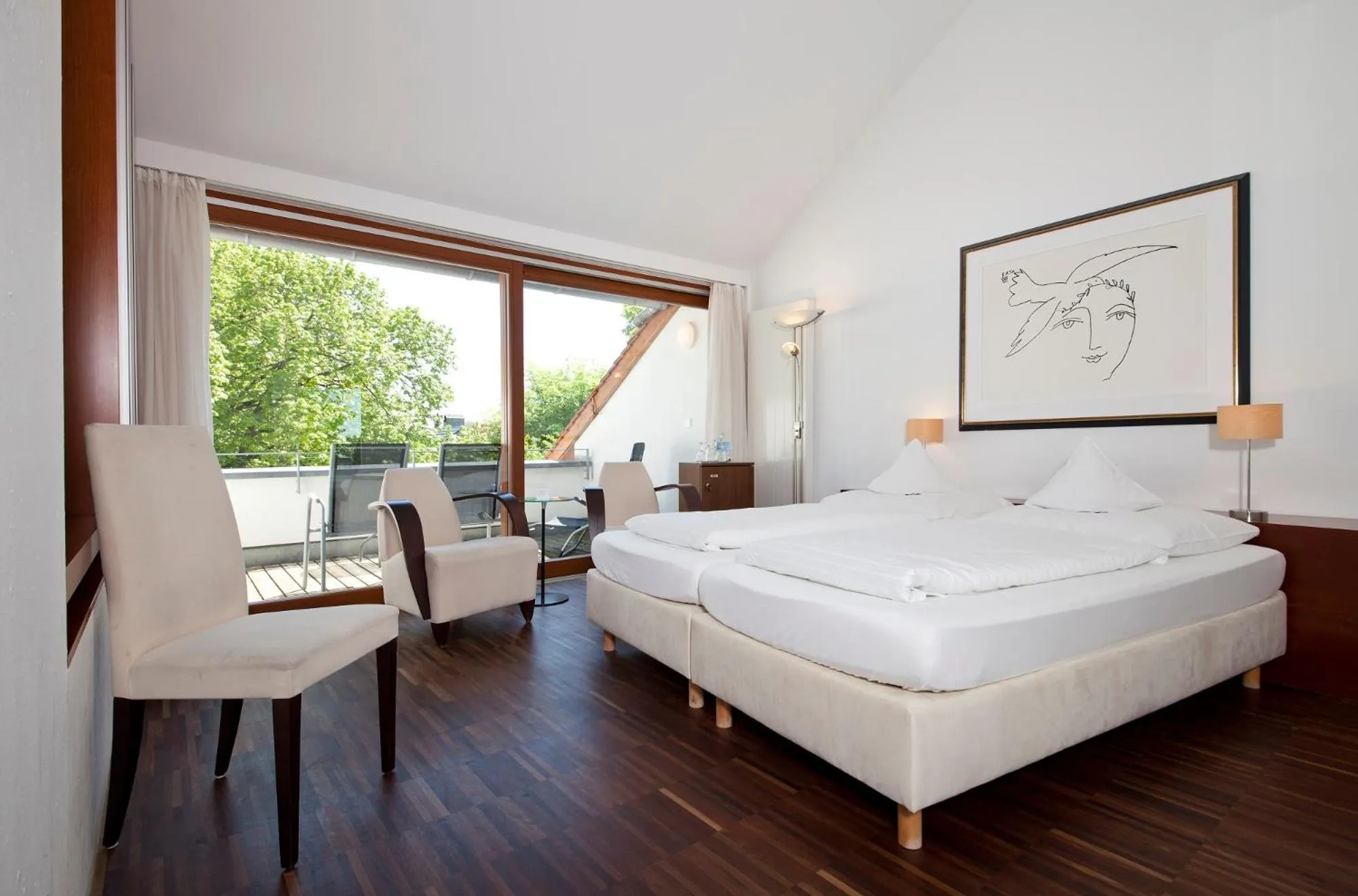 Photo of the whole room, Bed in Romantik Hotel Johanniter-Kreuz