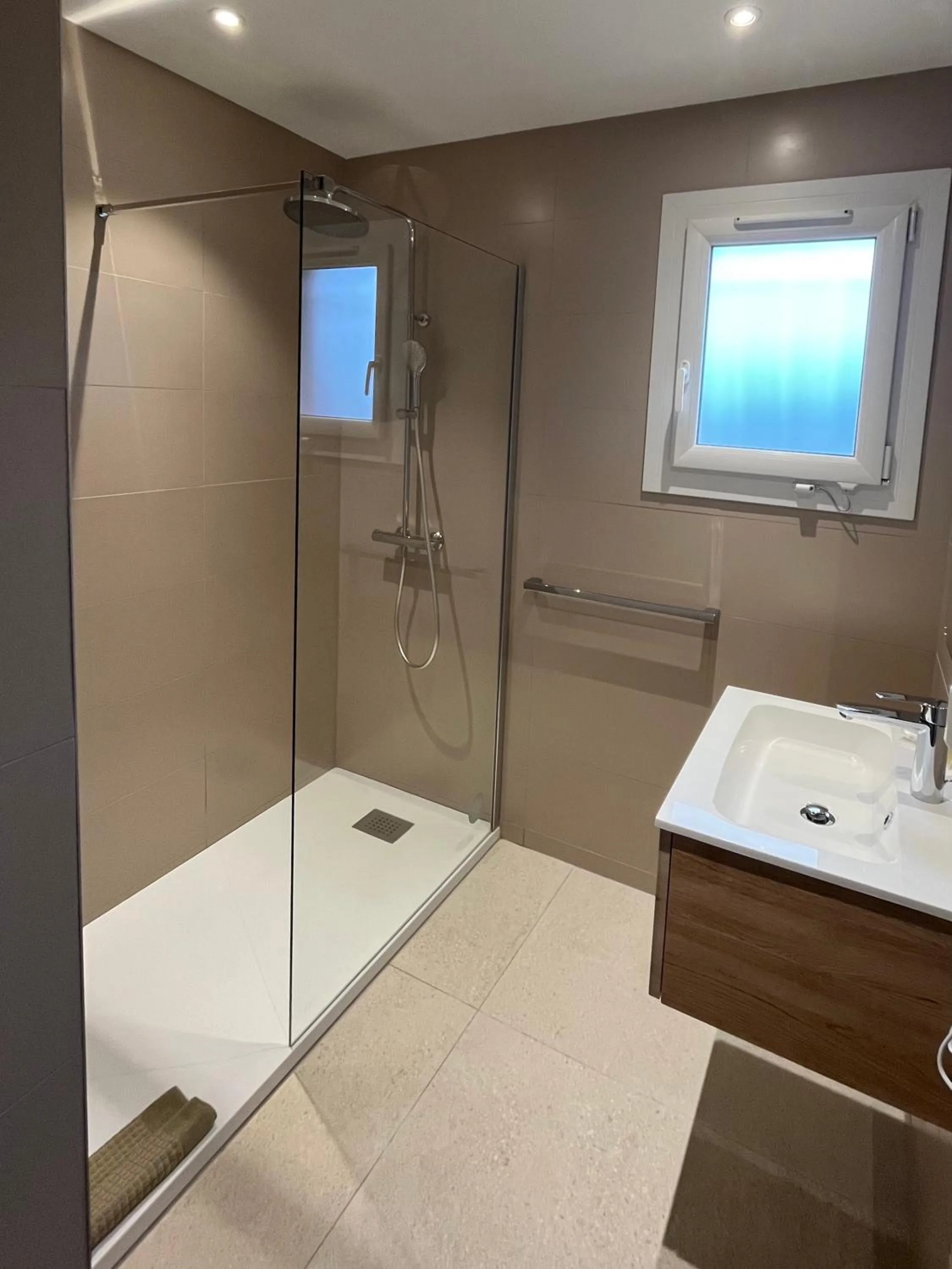 Shower in Résidence Les Cigales