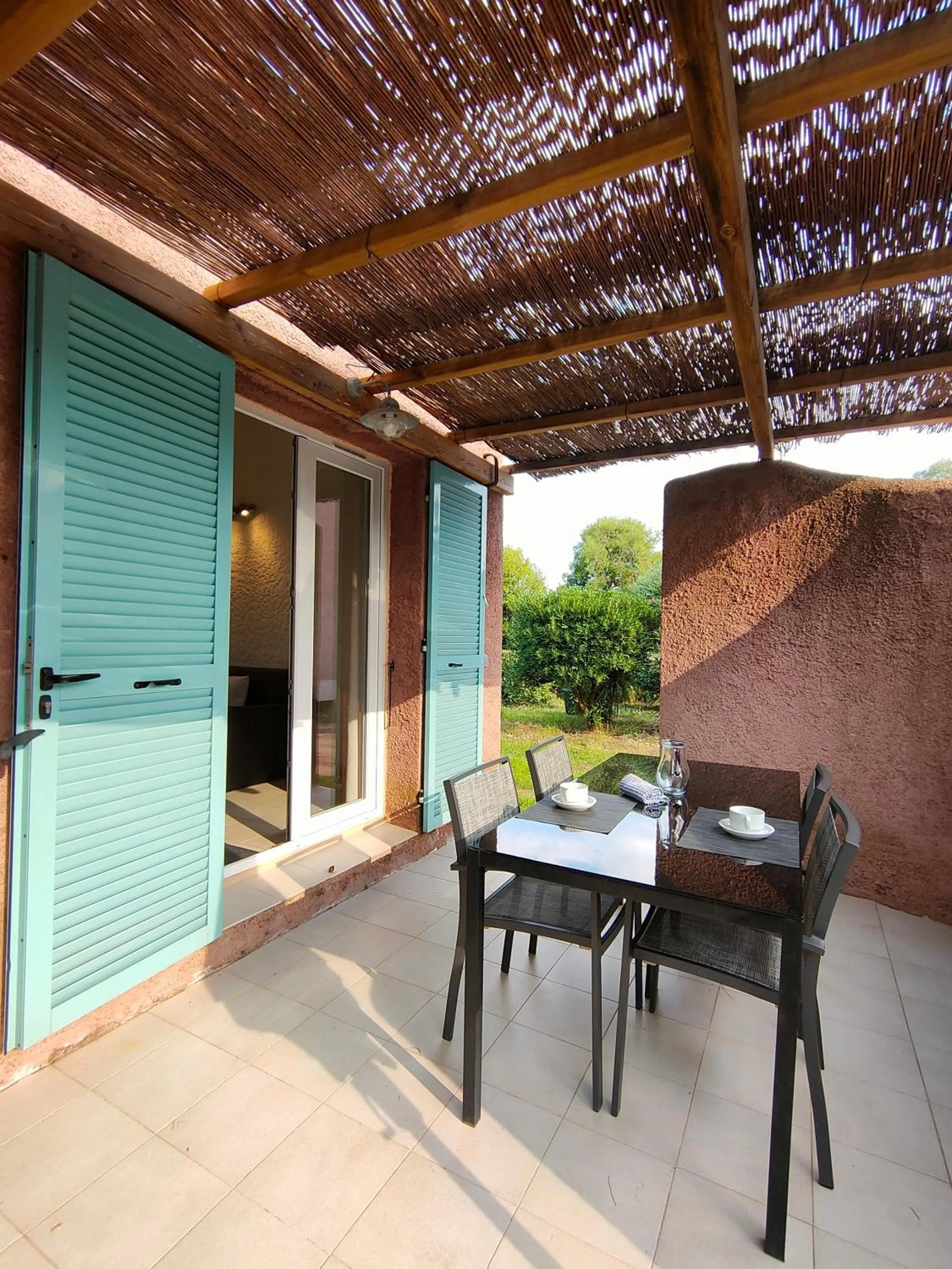 Patio in Résidence Les Cigales