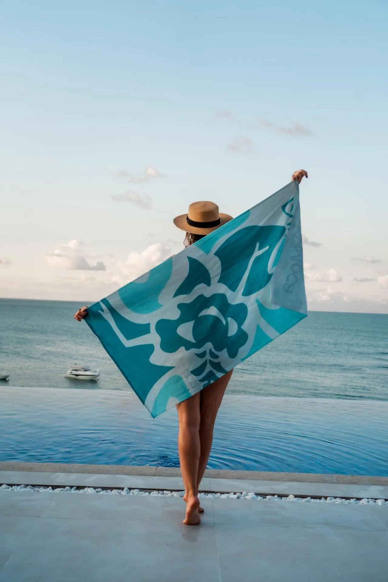 Pool view in Pousada Dona Moça