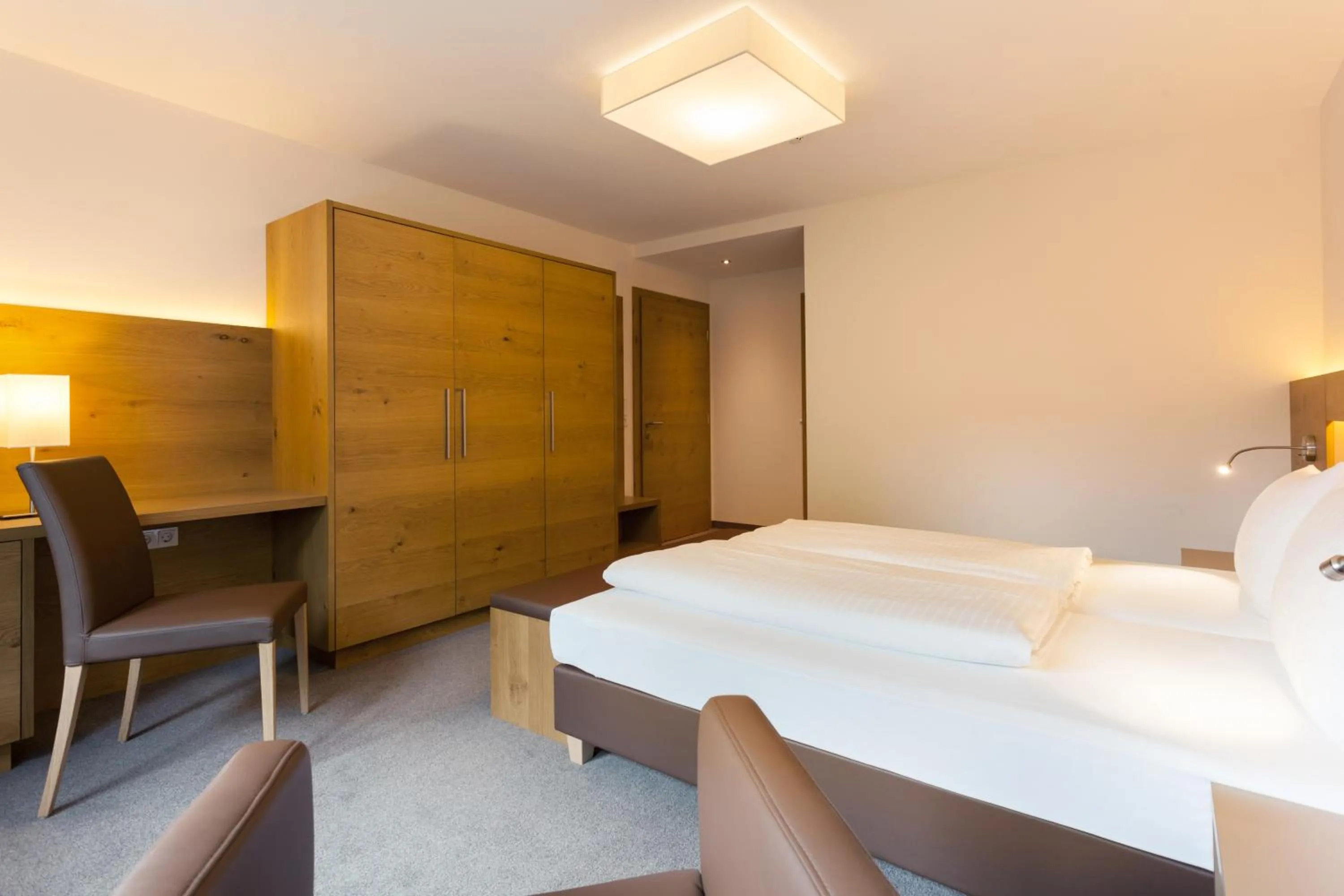 Bed in Hotel Rundeck