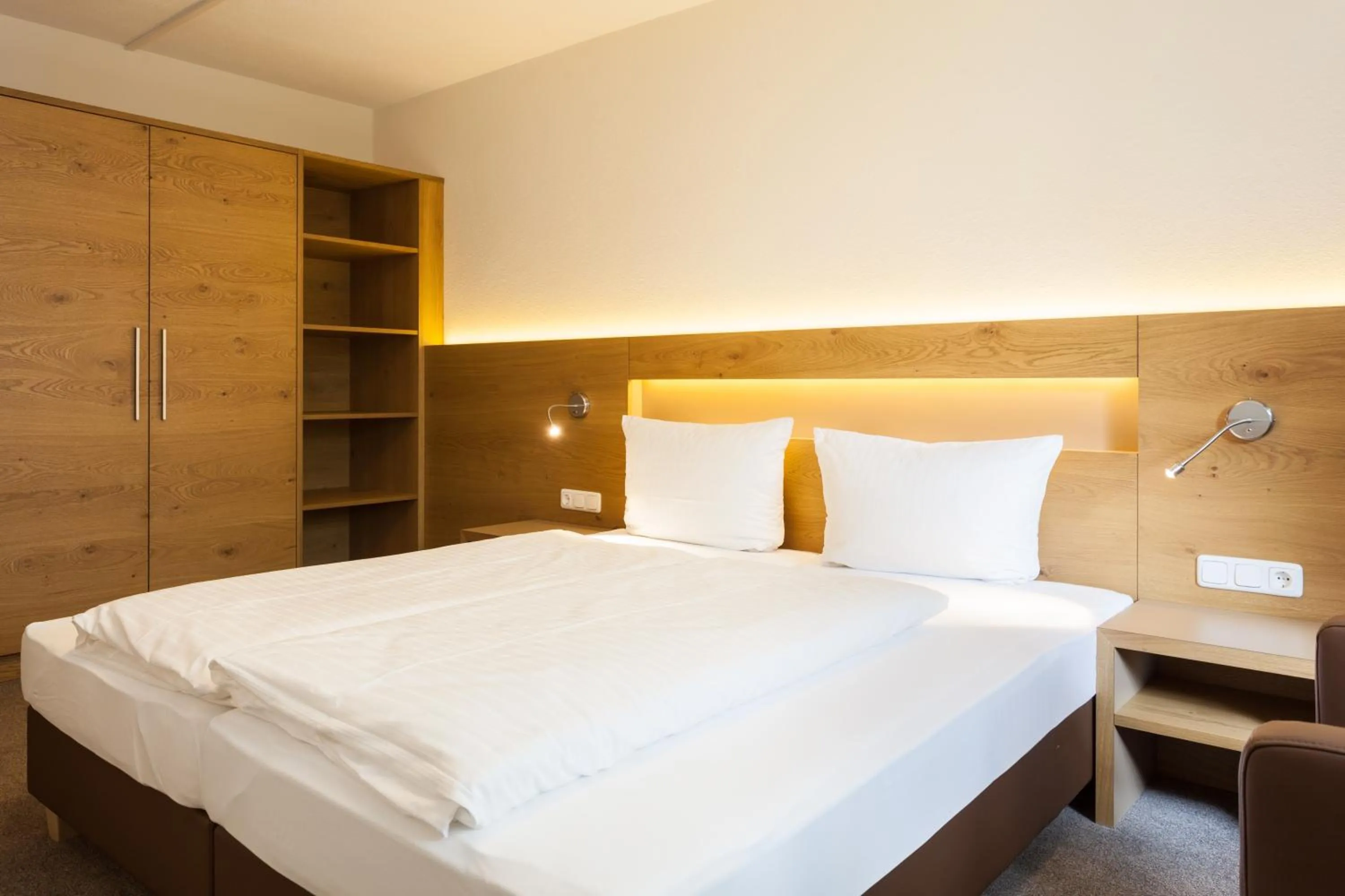 Bed in Hotel Rundeck