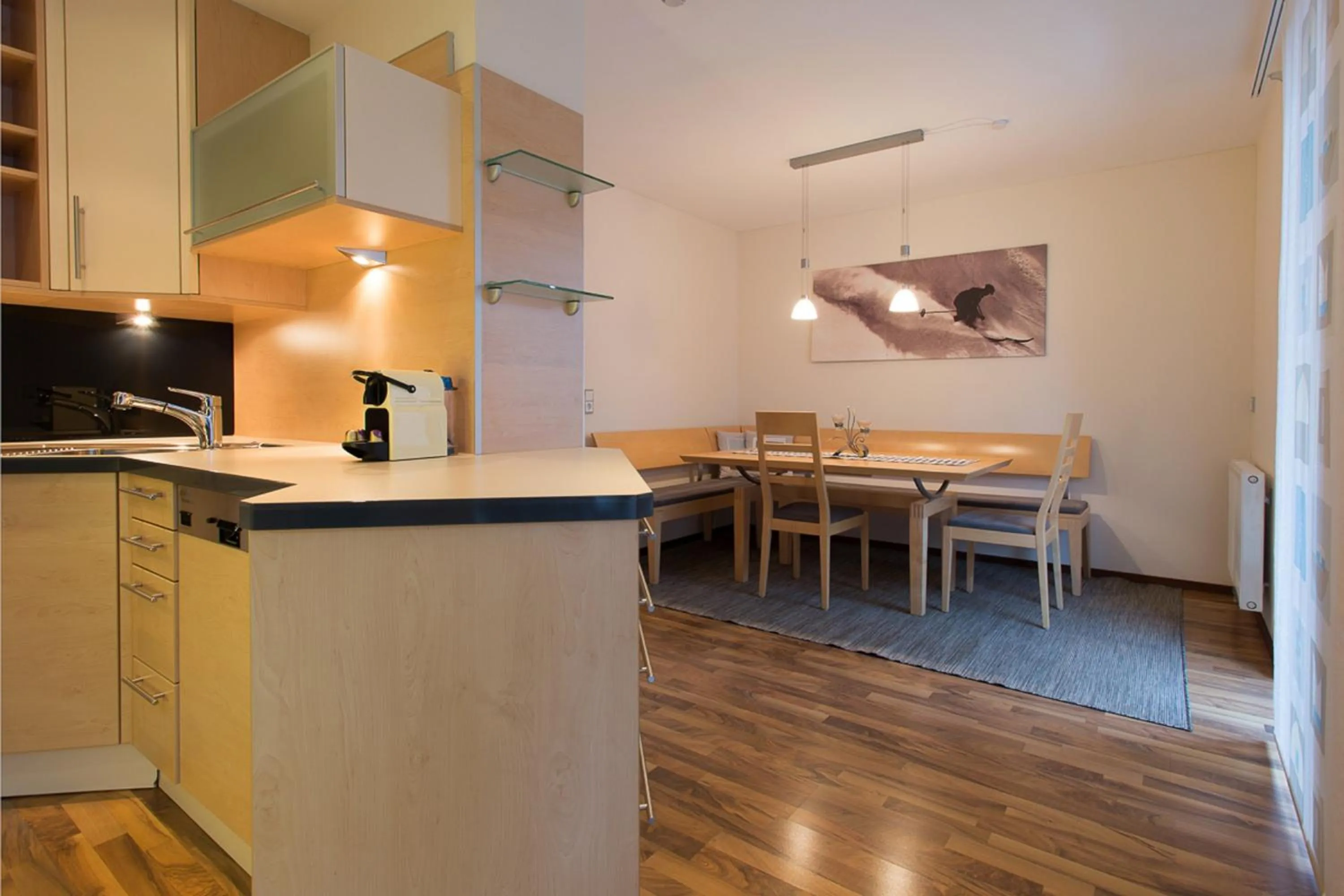 Kitchen or kitchenette in Hotel Rundeck