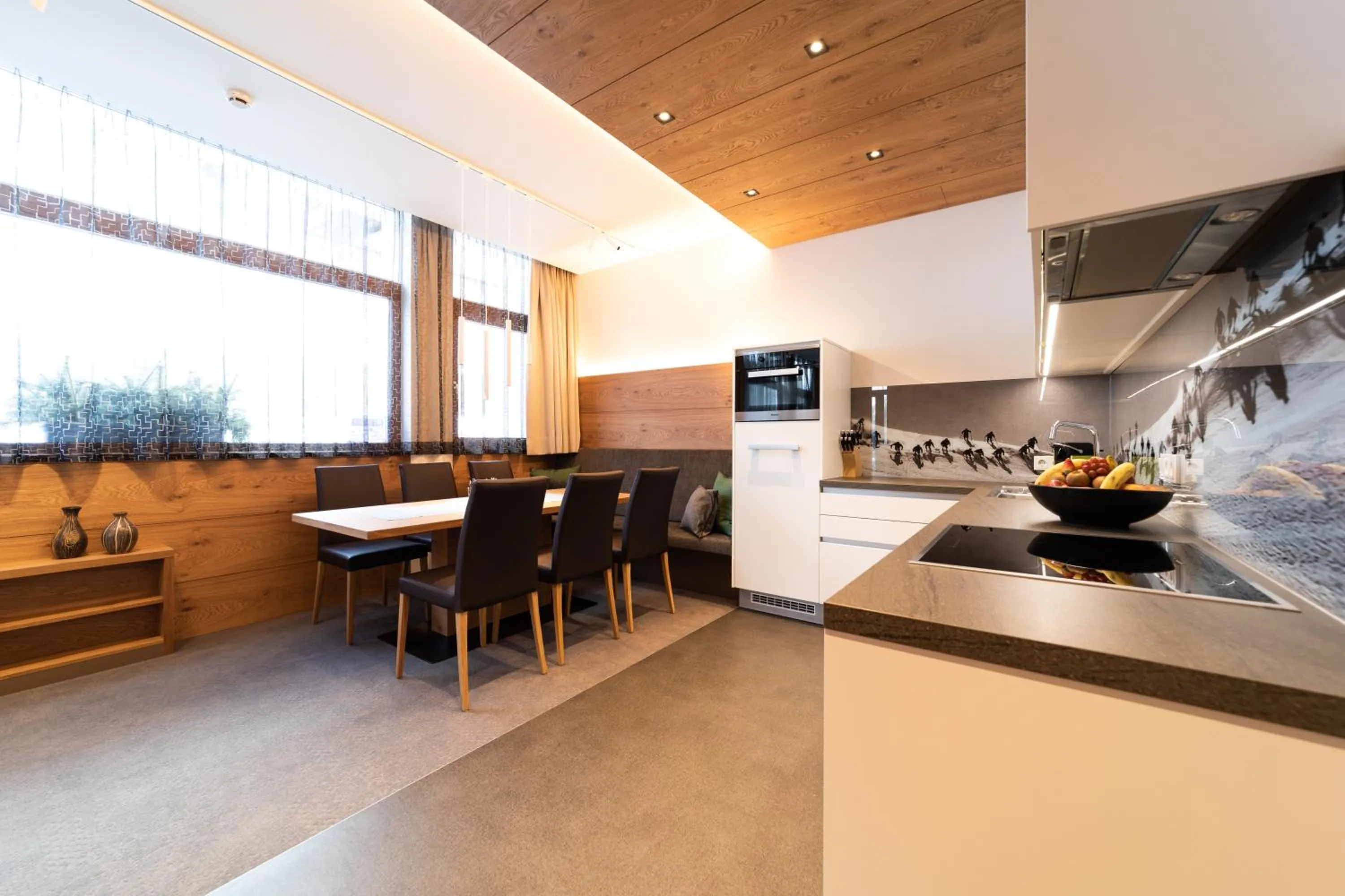 Kitchen or kitchenette in Hotel Rundeck