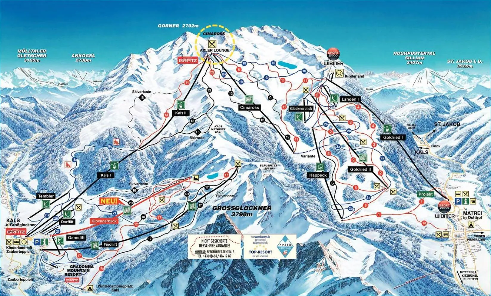 Natural landscape in Ködnitzhof