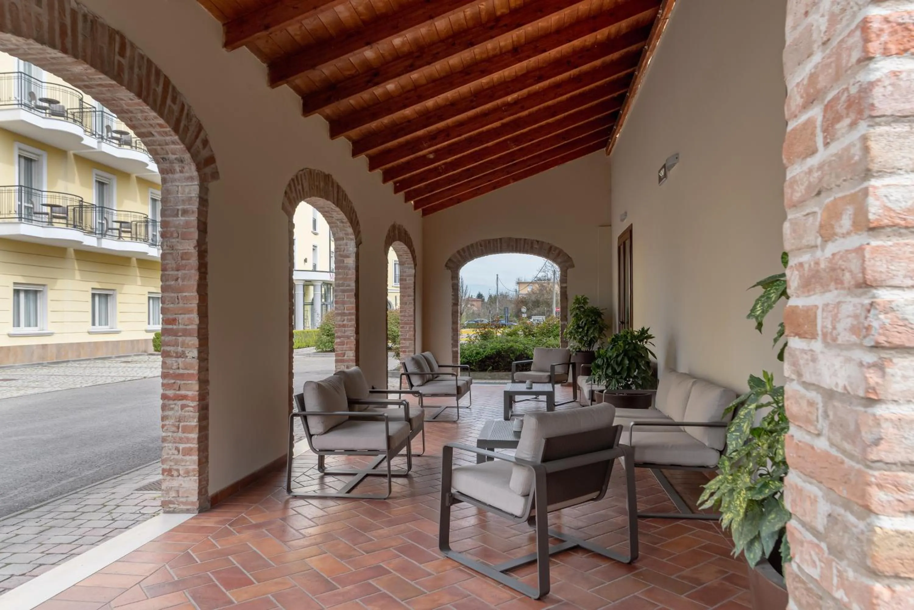 Patio in Maranello Palace