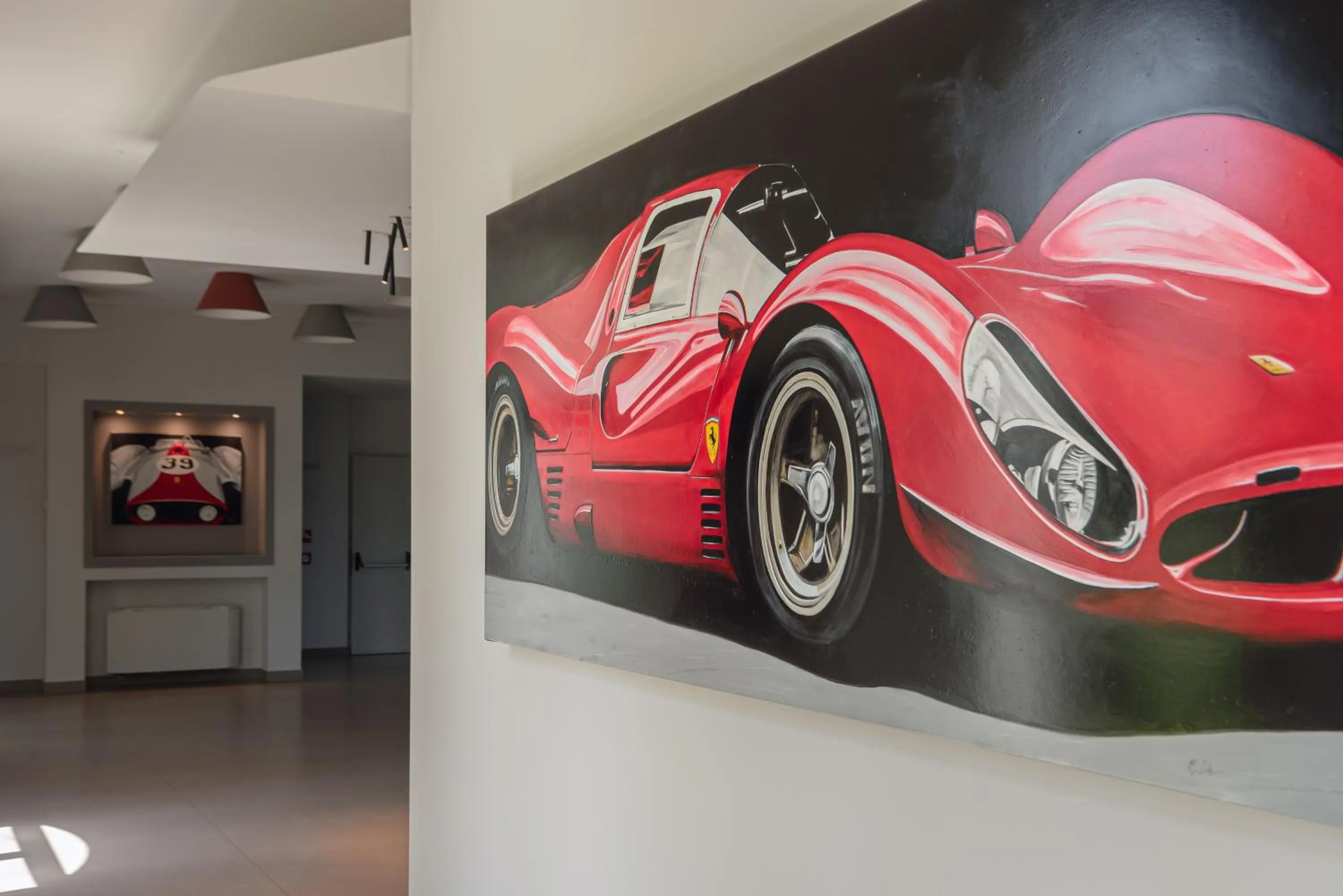 Decorative detail in Maranello Palace