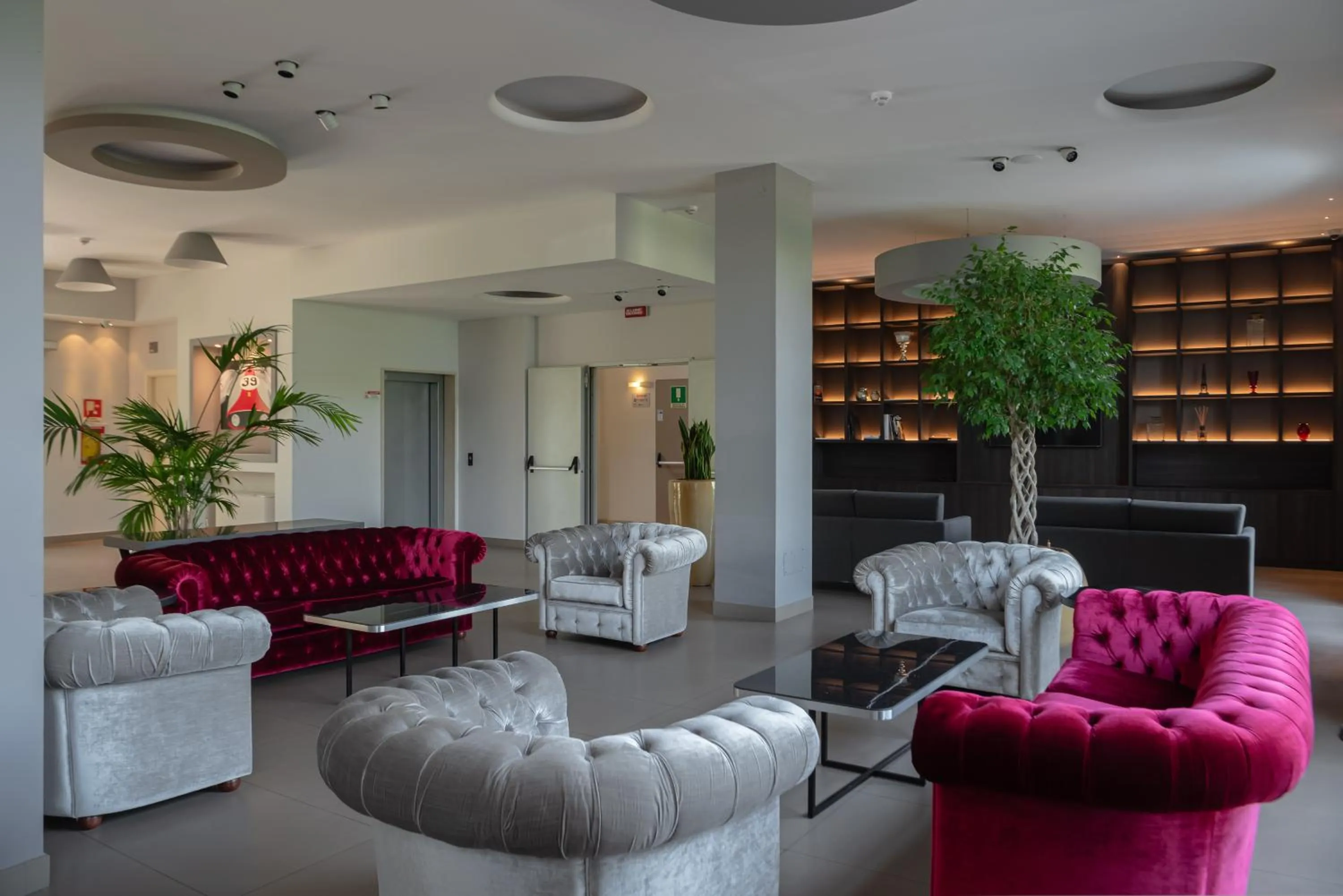 Lobby or reception in Maranello Palace