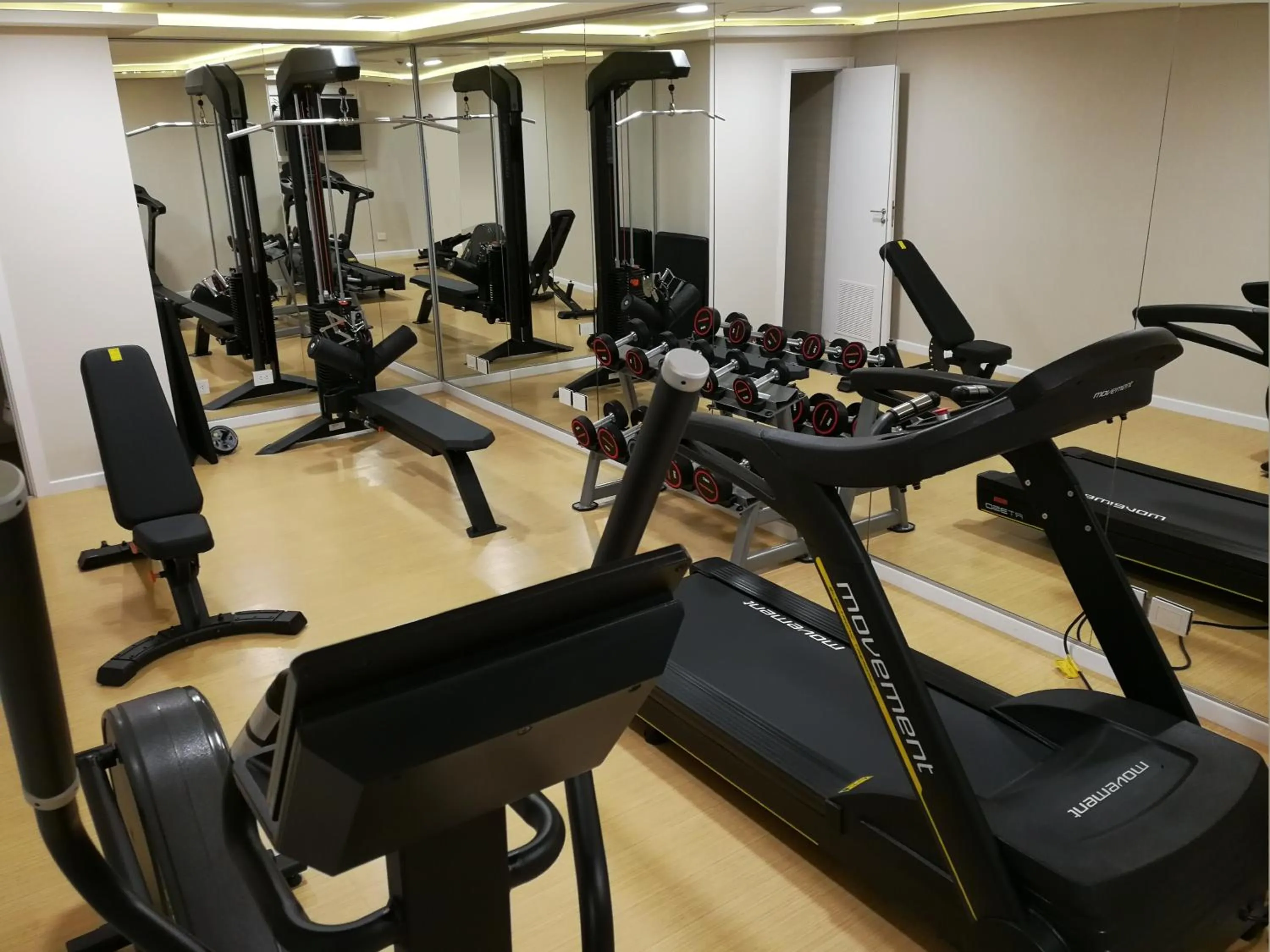 Fitness centre/facilities in Paseo La Galería Hotel & Suites