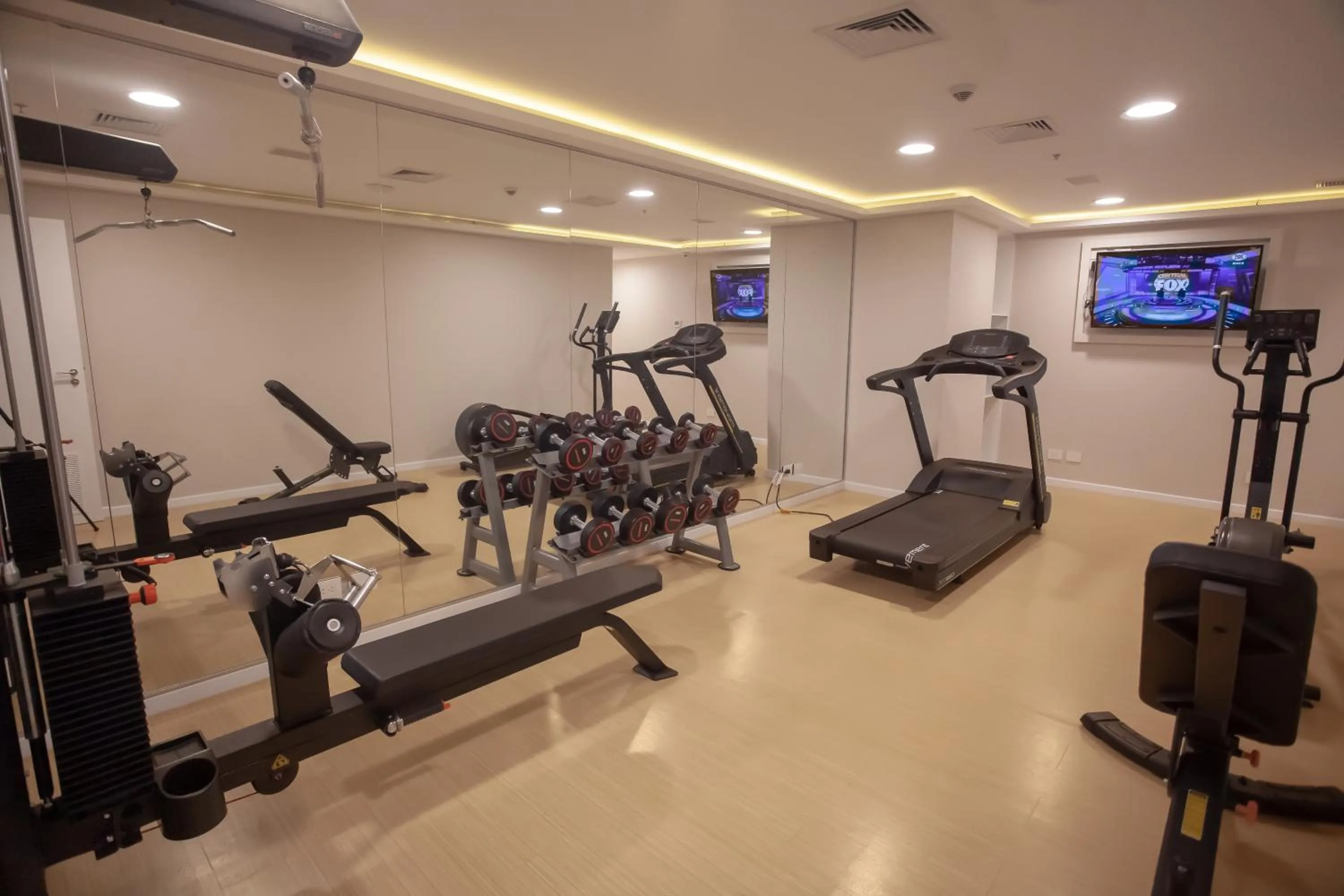 Fitness centre/facilities in Paseo La Galería Hotel & Suites