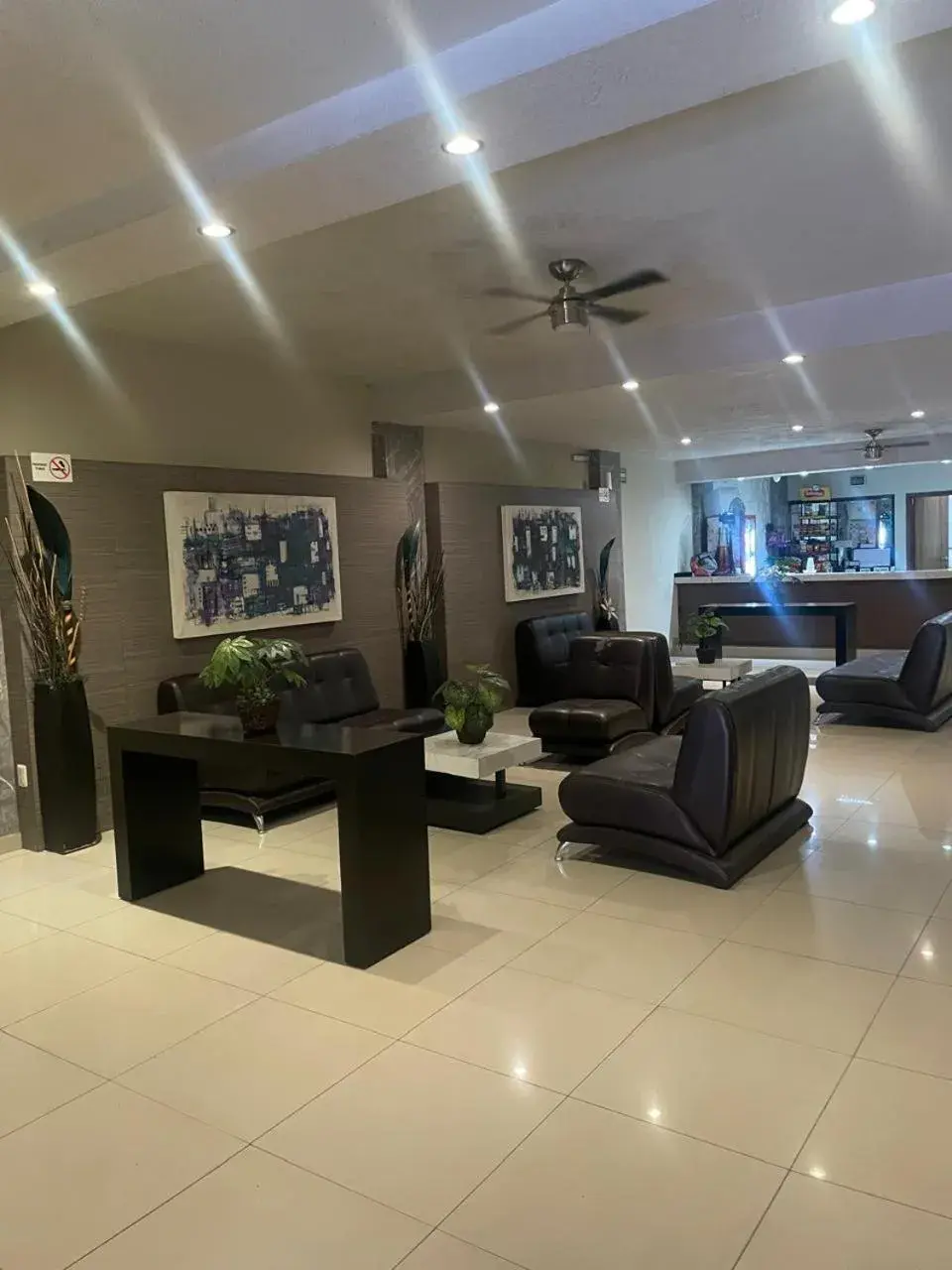 Living room in Hotel Union Guadalajara Living room in Hotel Union Guadalajara