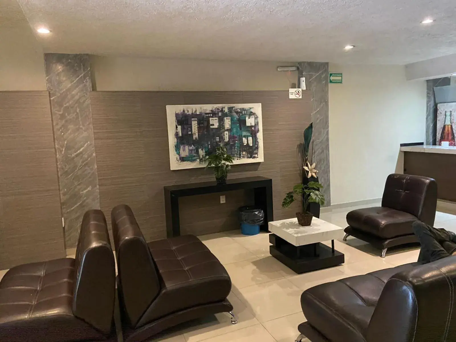 Living room in Hotel Union Guadalajara Living room in Hotel Union Guadalajara