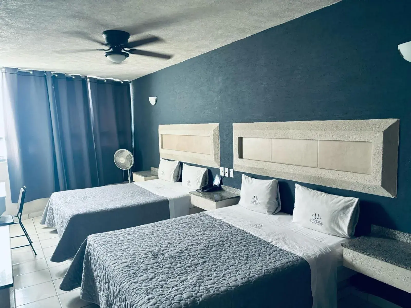 Bed in Hotel Union Guadalajara Bed in Hotel Union Guadalajara