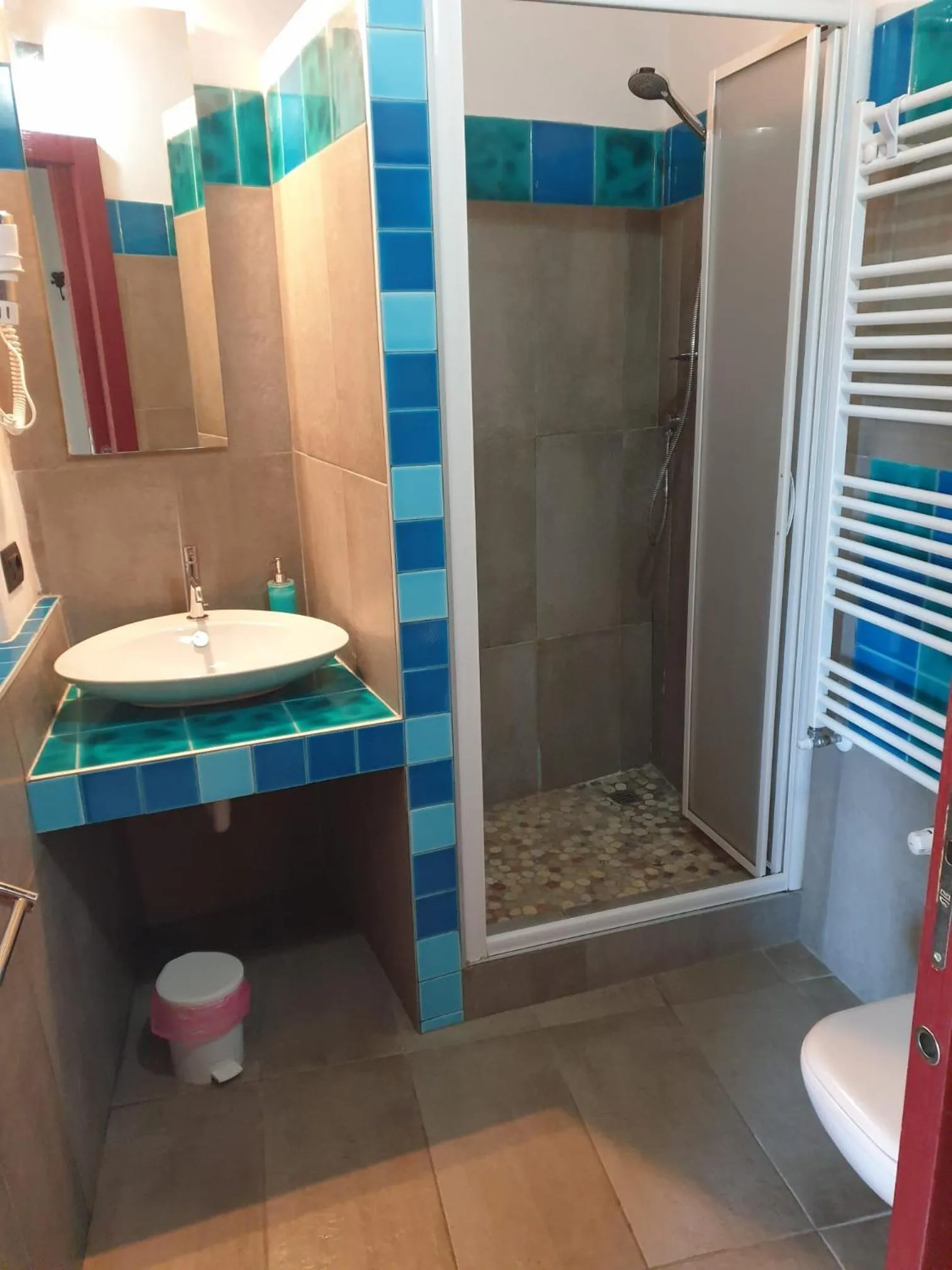 Shower in Le Tre Arti