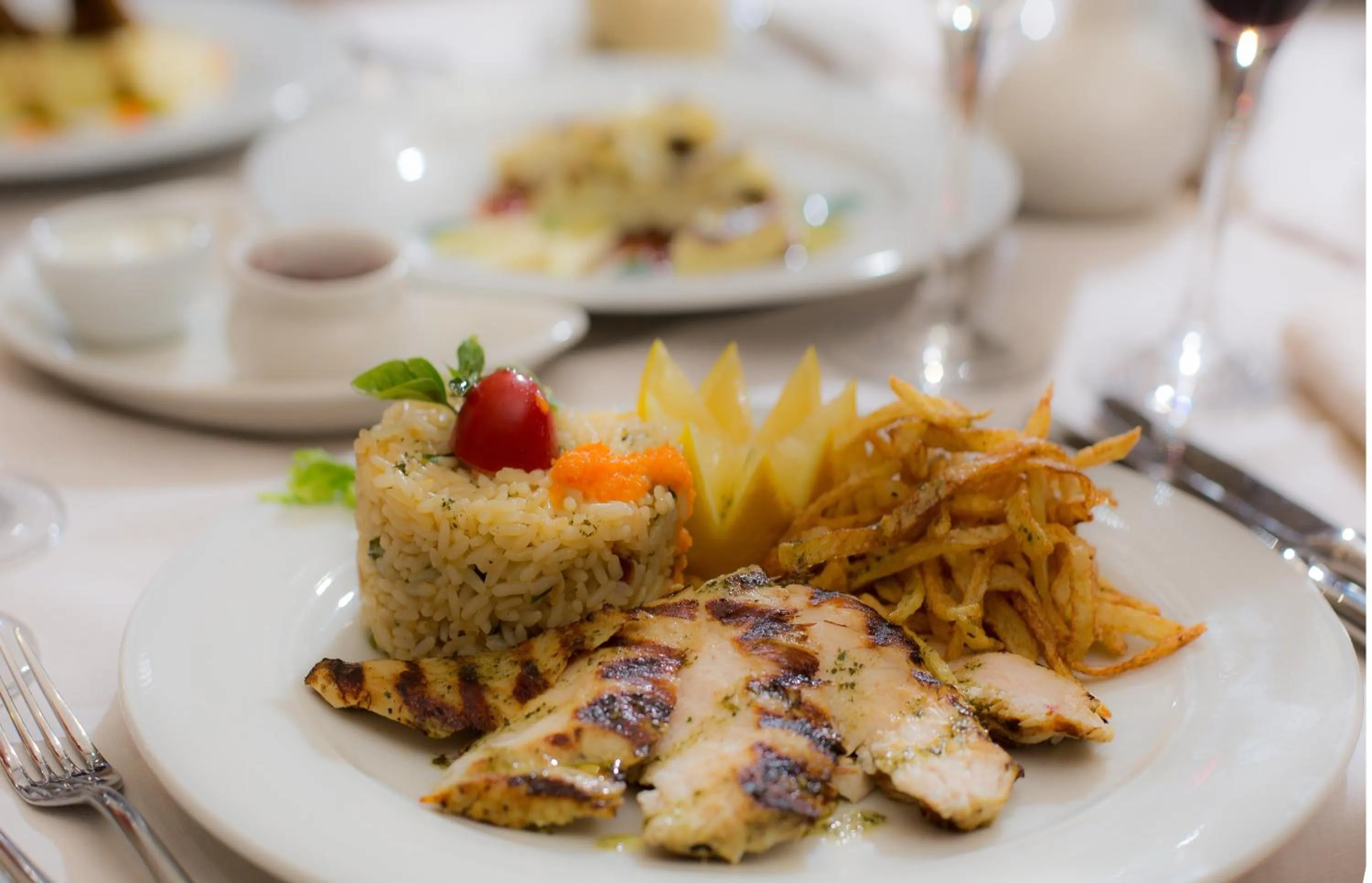 Food close-up in Dekelia Hotel