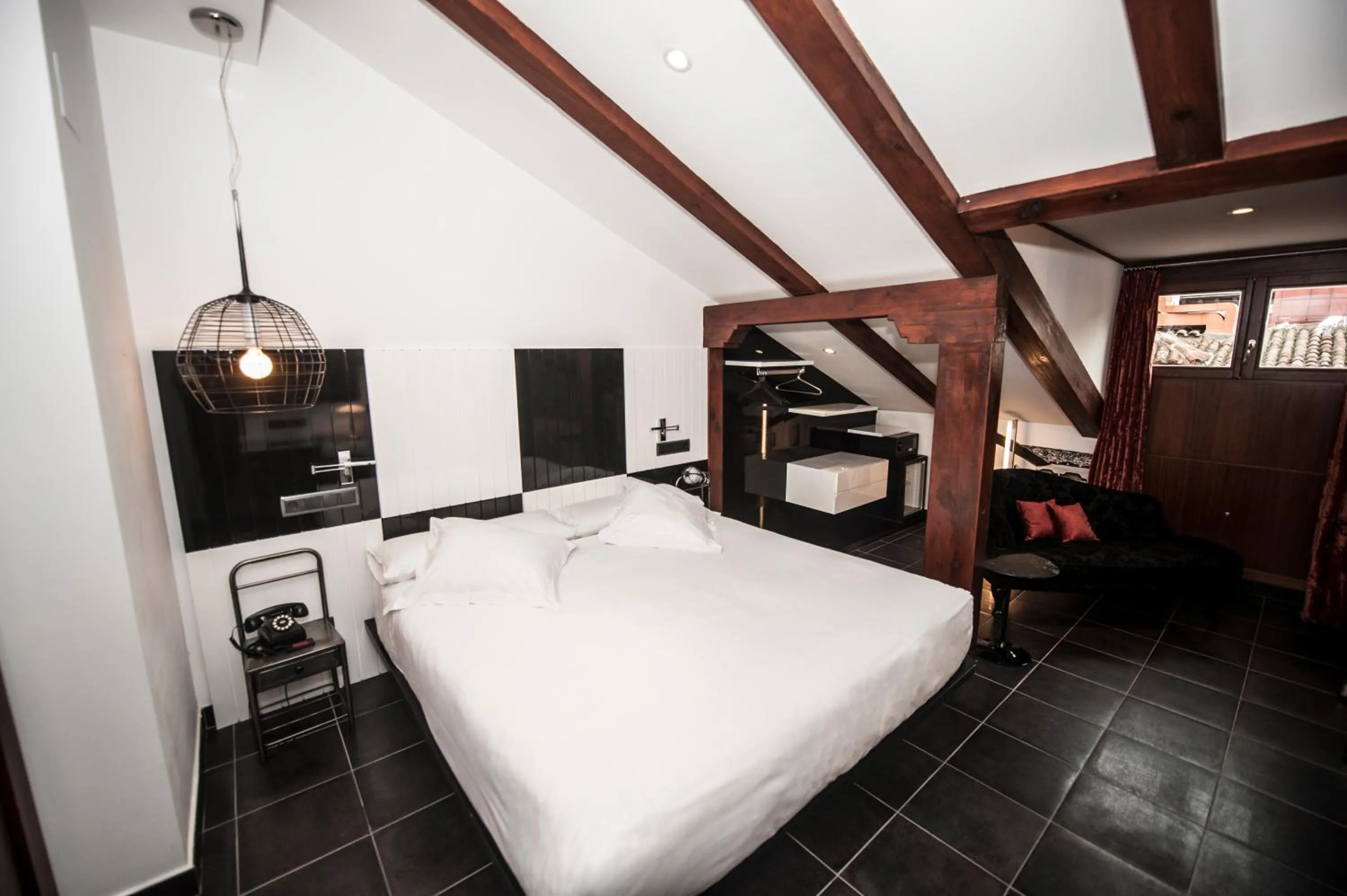 Bed in Posada del León de Oro Boutique Hotel