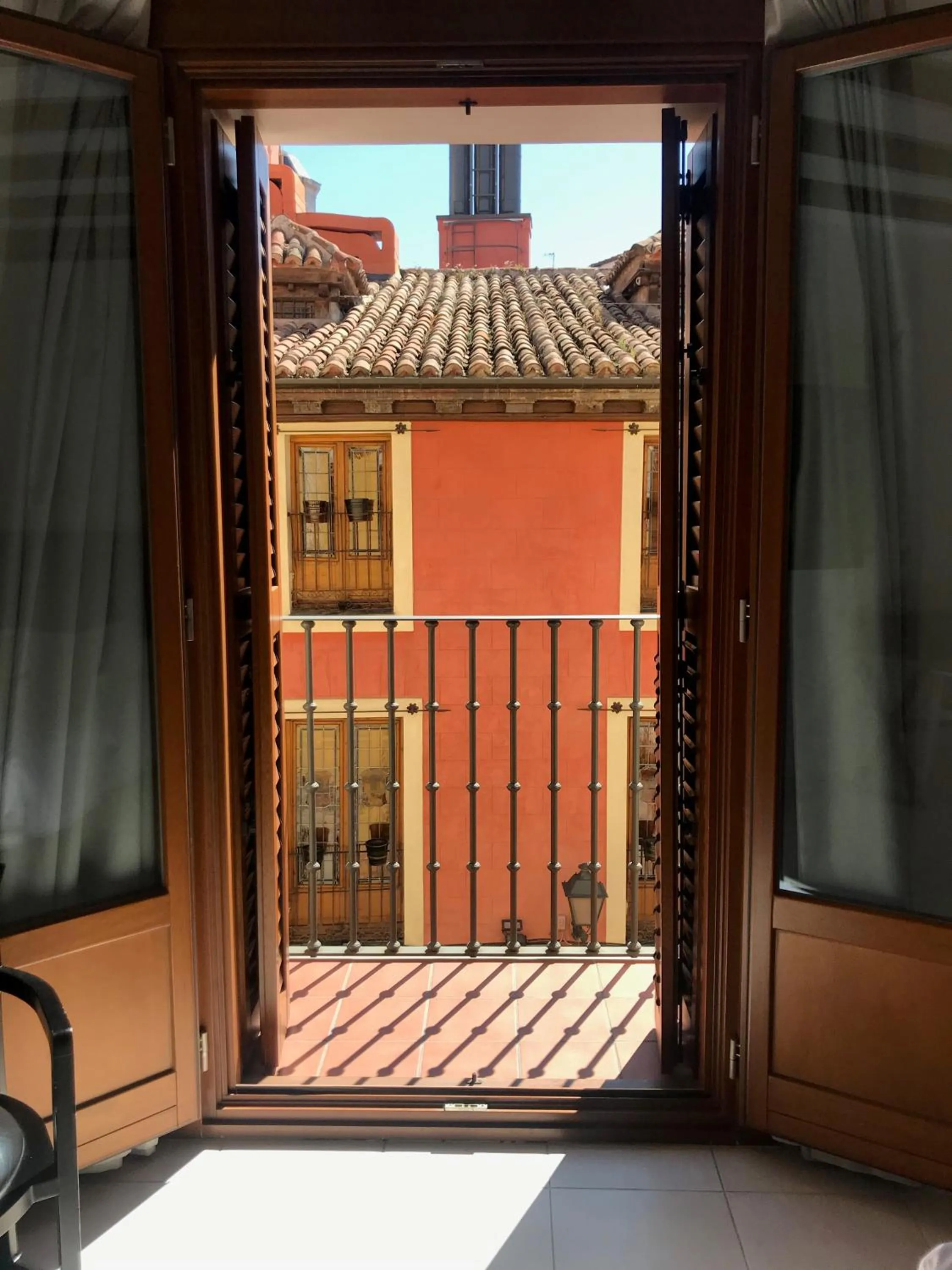 Balcony/Terrace in Posada del León de Oro Boutique Hotel