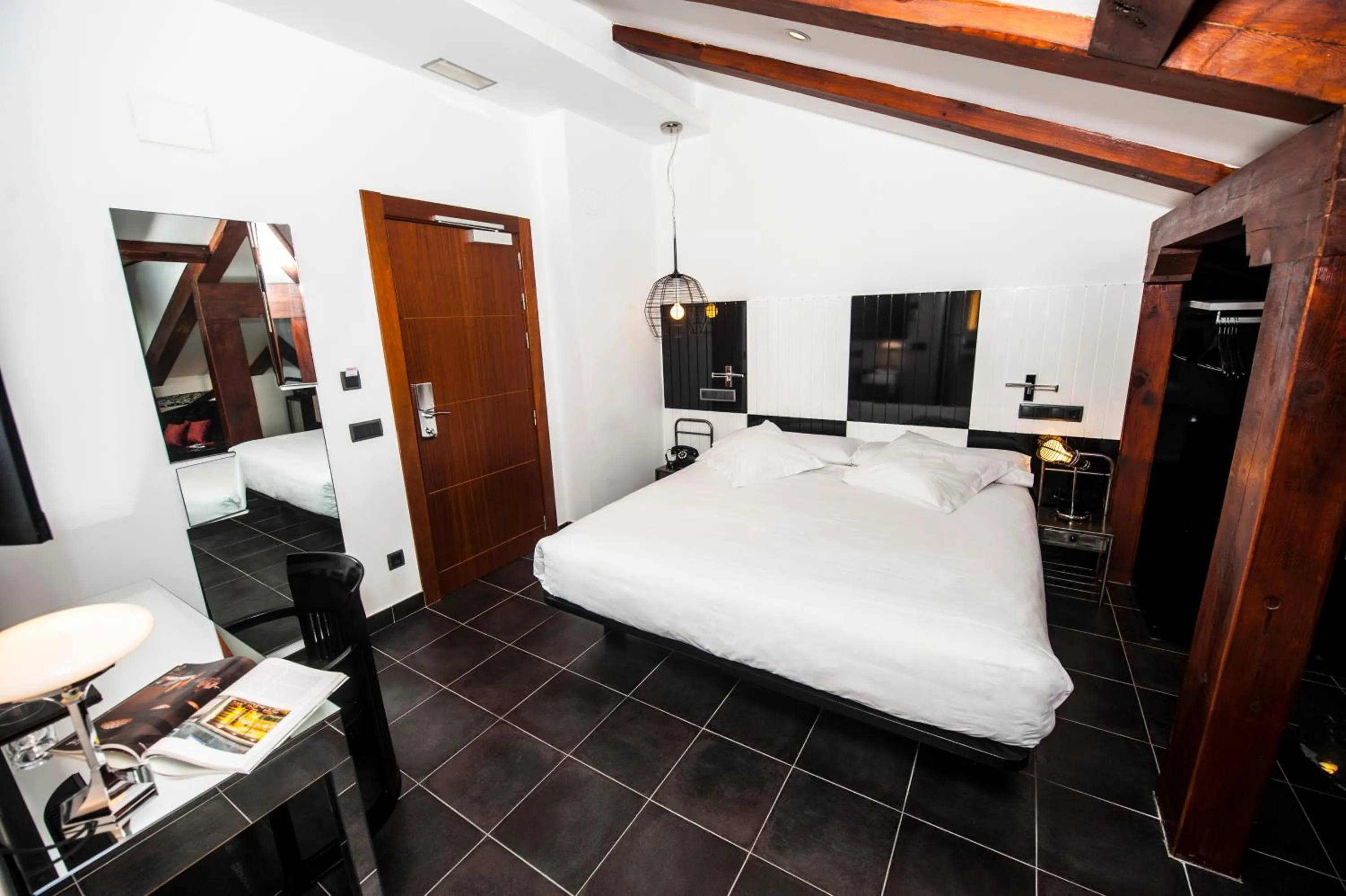 Bed in Posada del León de Oro Boutique Hotel