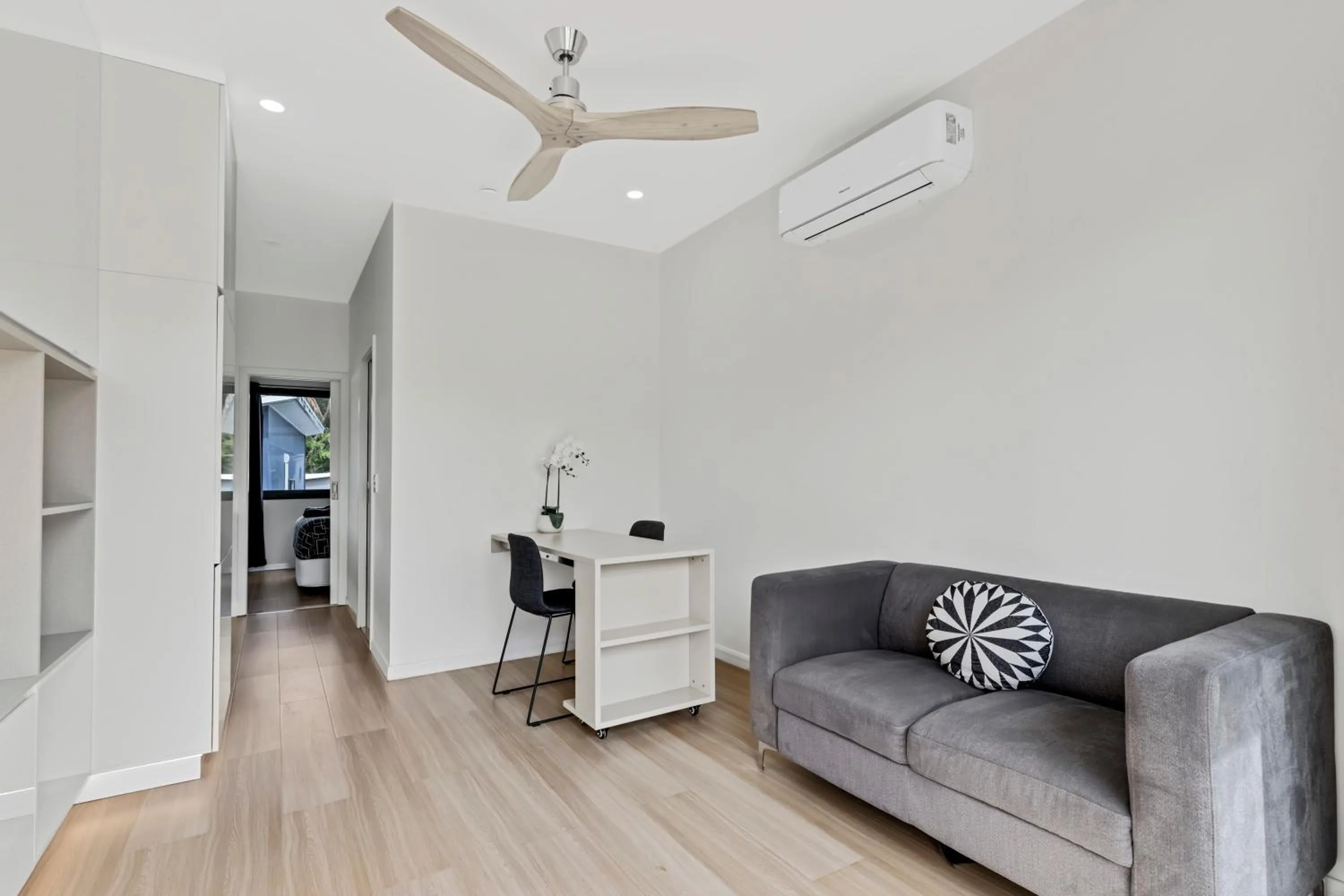 Living room in Yandina Caravan Park